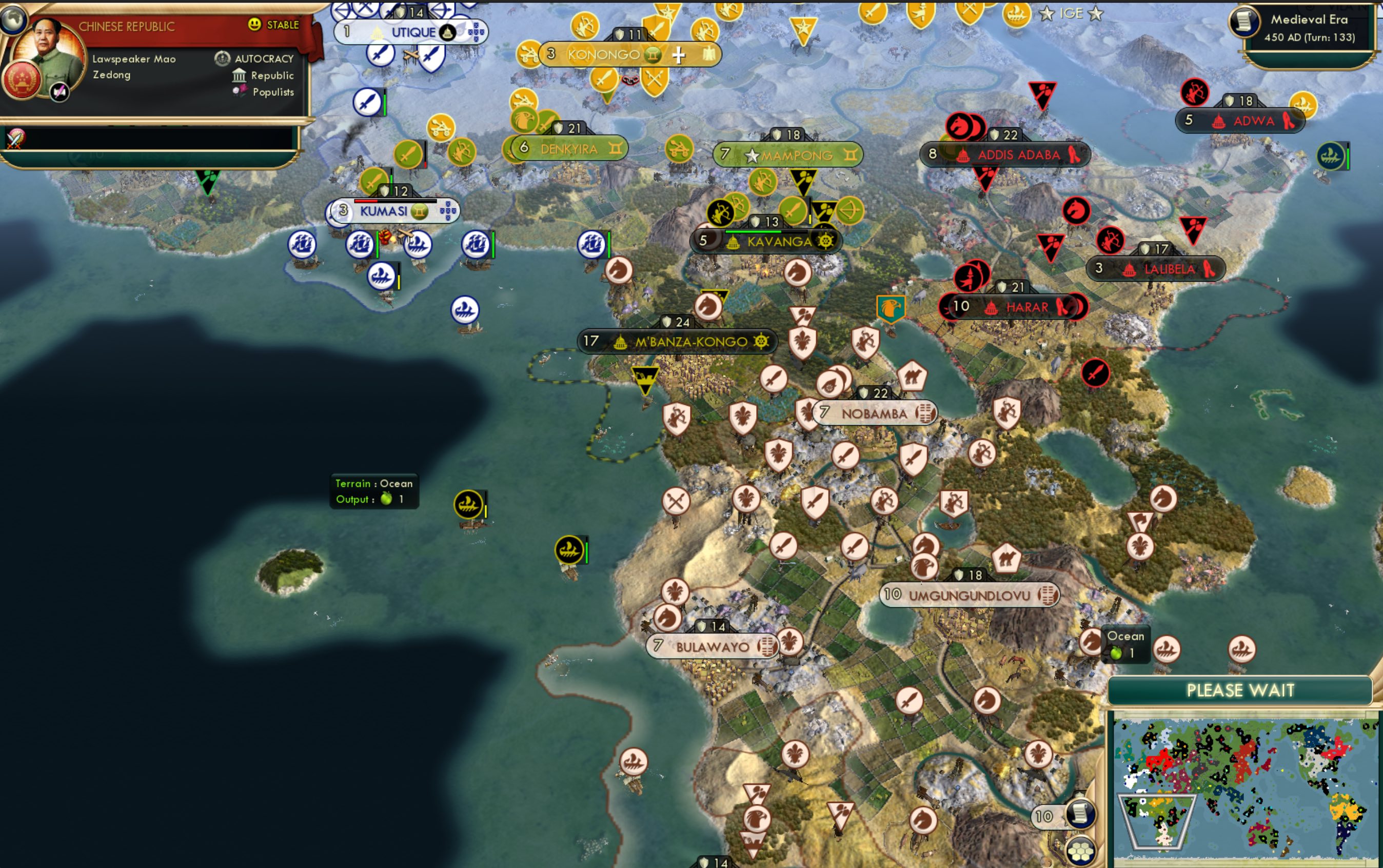 CBR In-Game Screenshot of Kavanga Time