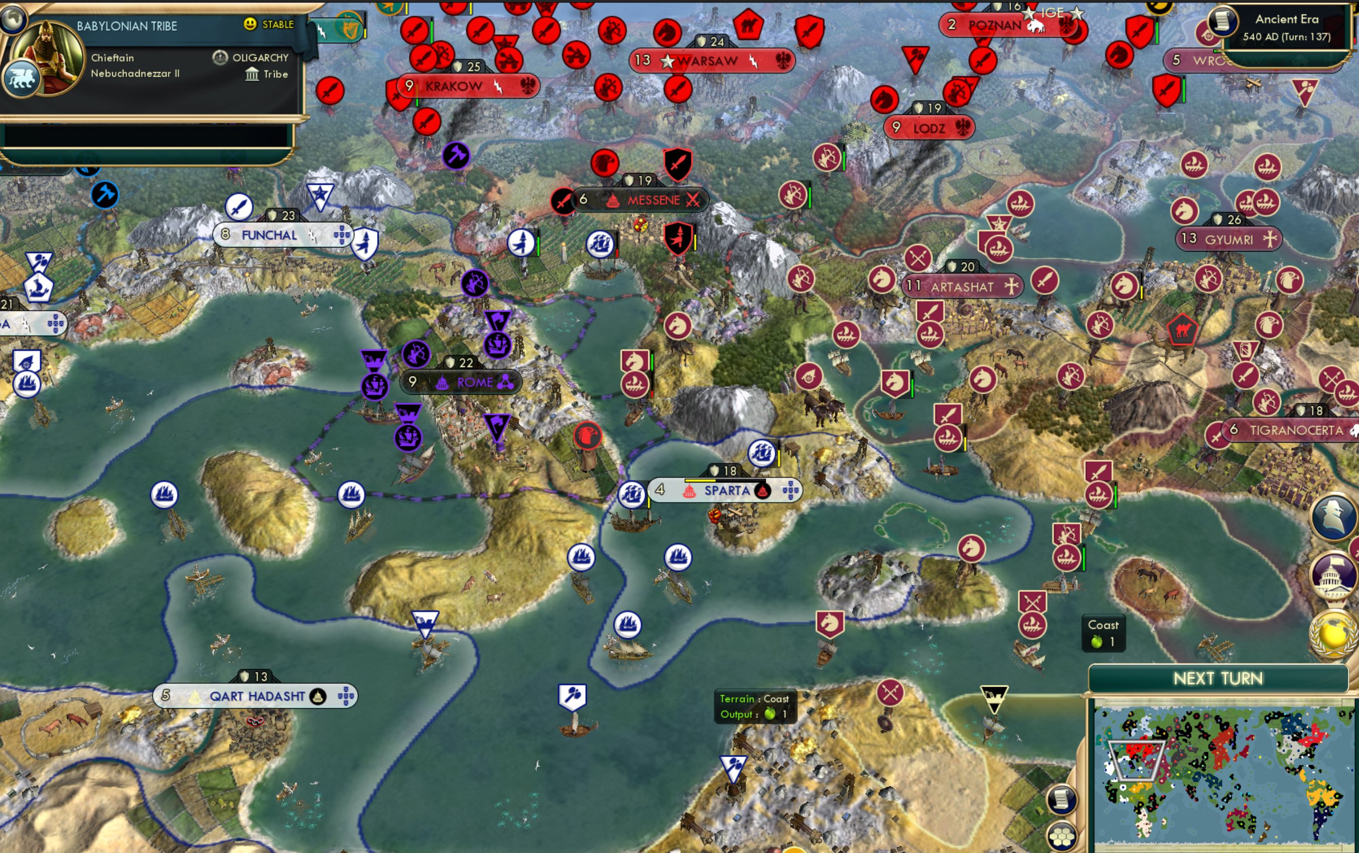 CBR In-Game Screenshot of Spart the waves