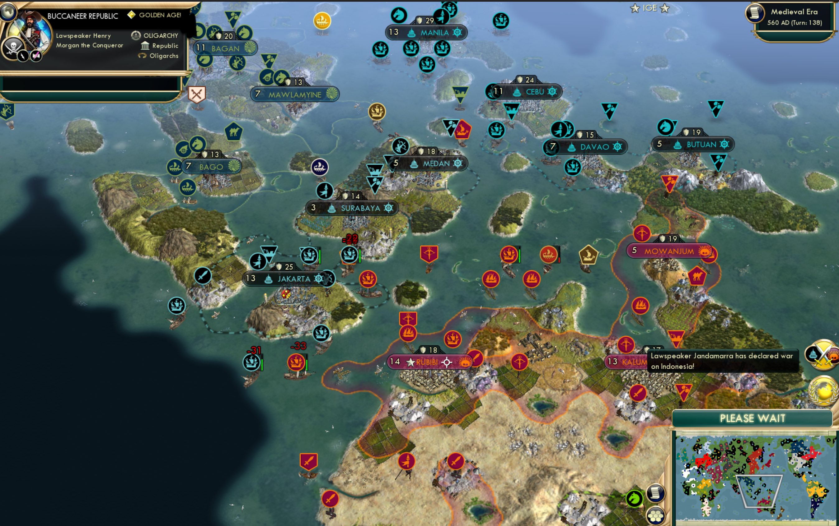 CBR In-Game Screenshot of Into the Ring of Fire