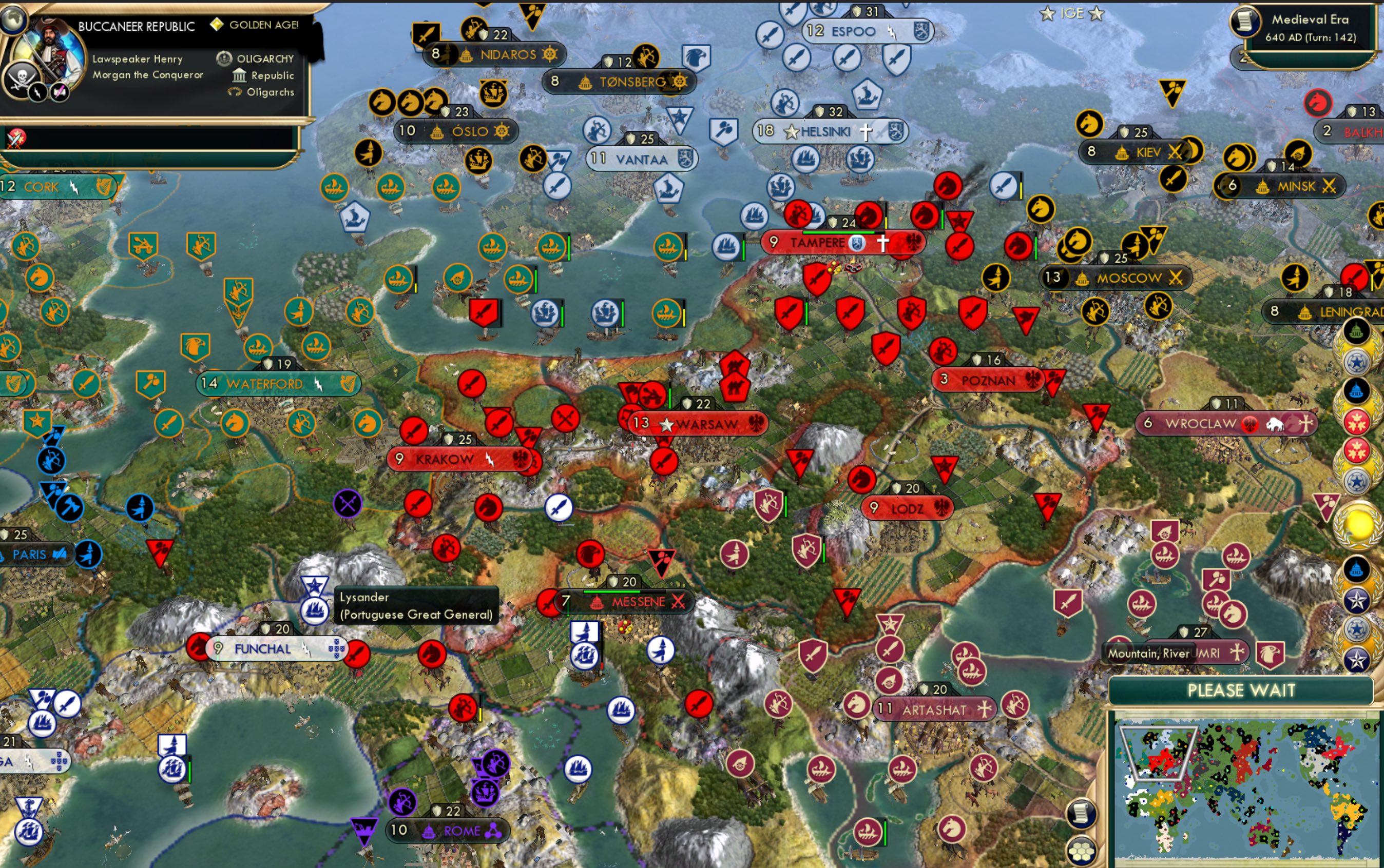 CBR In-Game Screenshot of Pole-ing Ahead