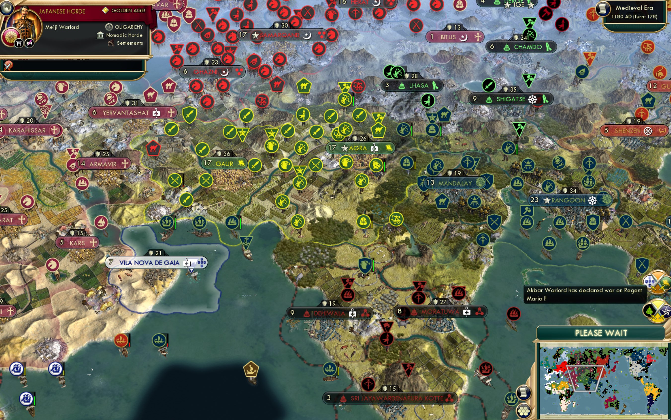 CBR In-Game Screenshot of Boat? Is That a Kind of Goat?