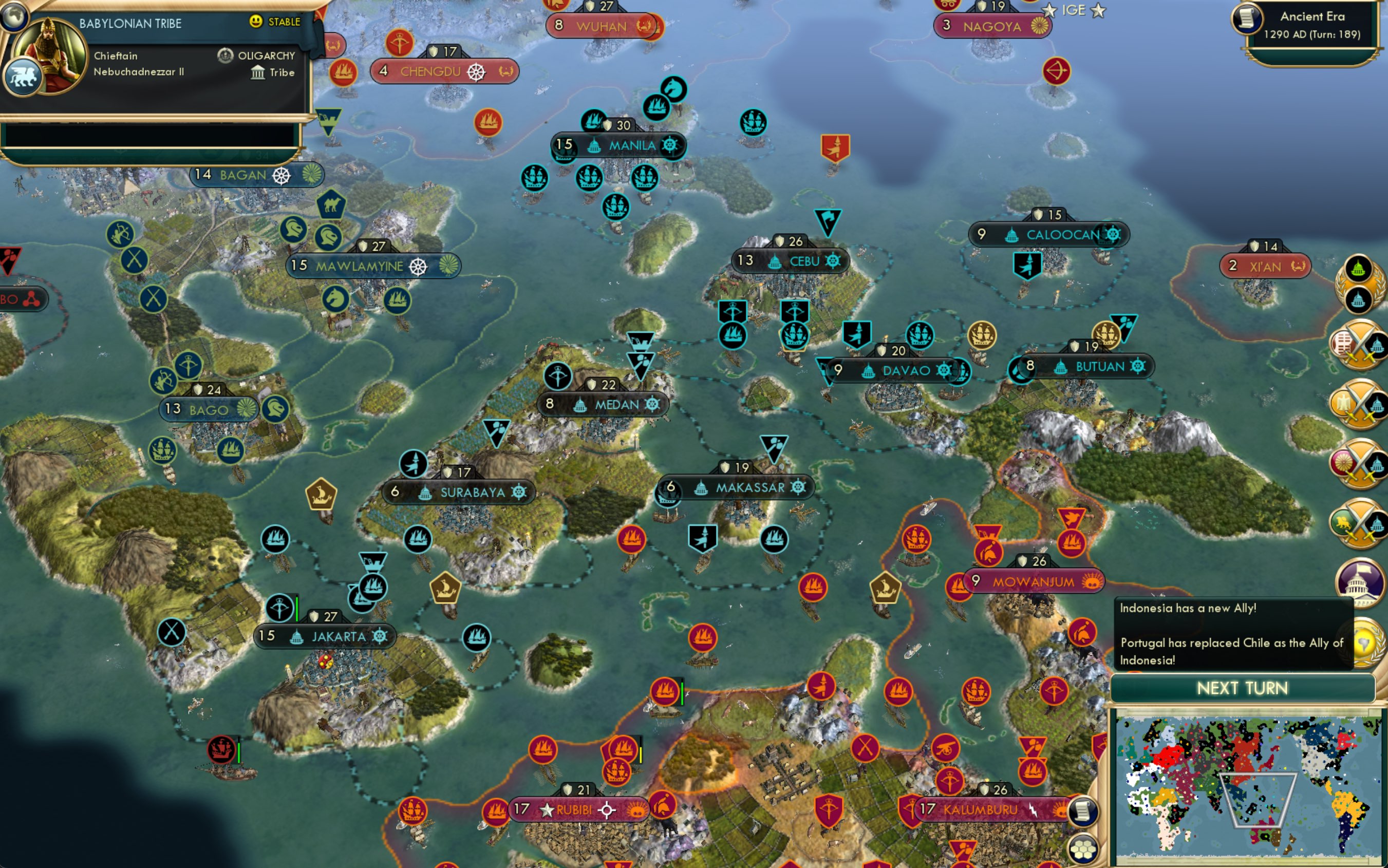 CBR In-Game Screenshot of The State of Greater Timor-Leste