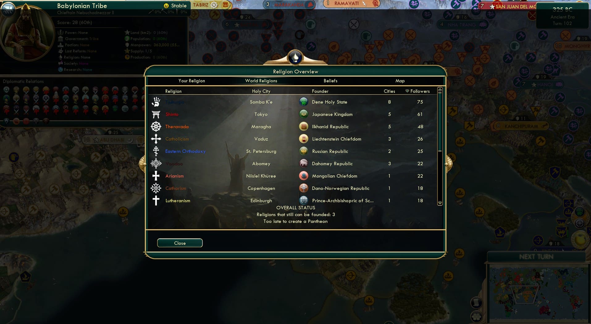 CBR In-Game Screenshot of 102