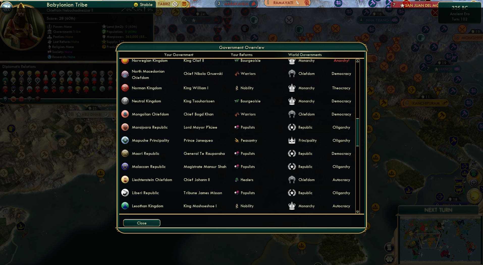 CBR In-Game Screenshot of 106