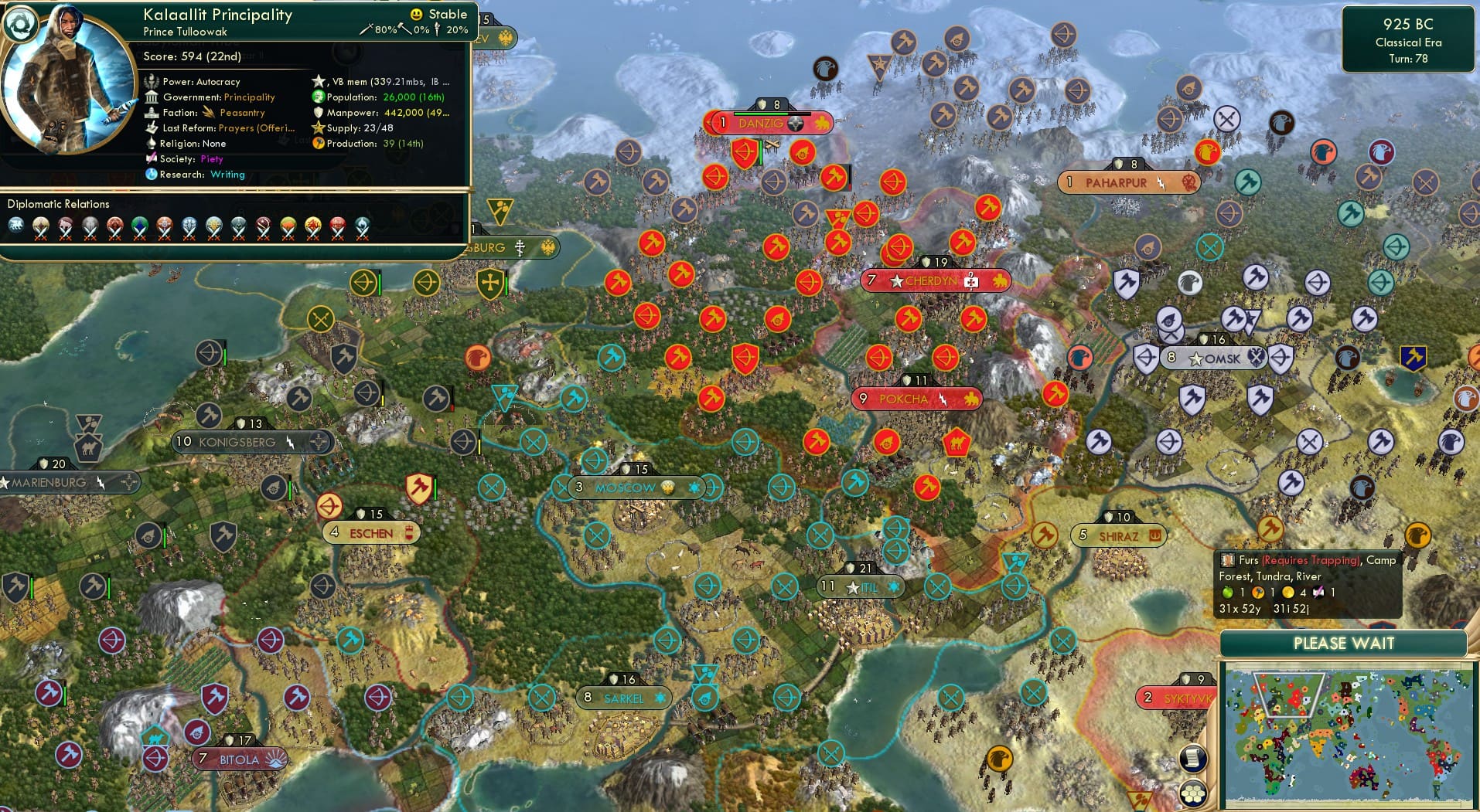 CBR In-Game Screenshot of 74