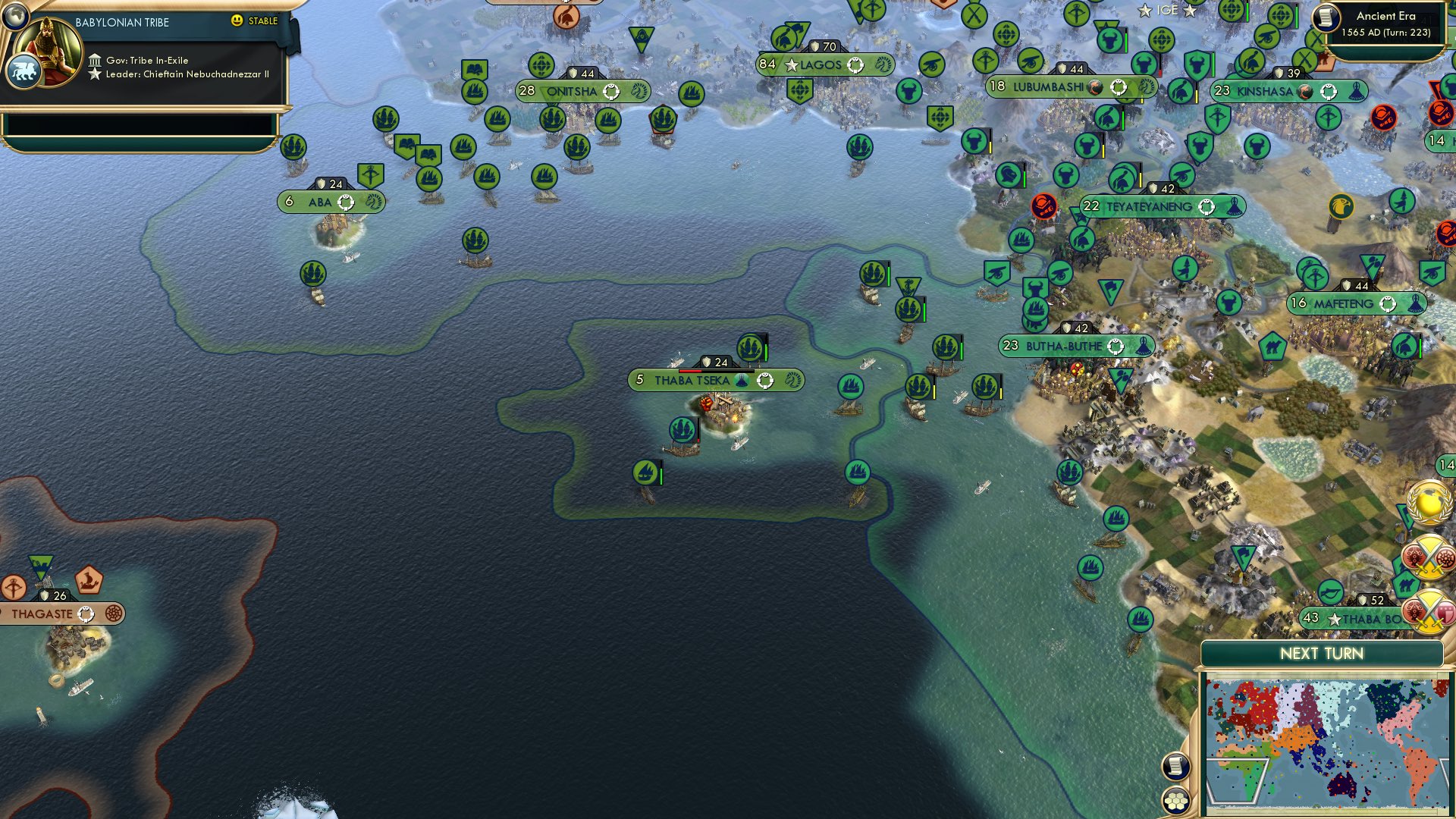 CBR In-Game Screenshot of First casualty in the war of the greens