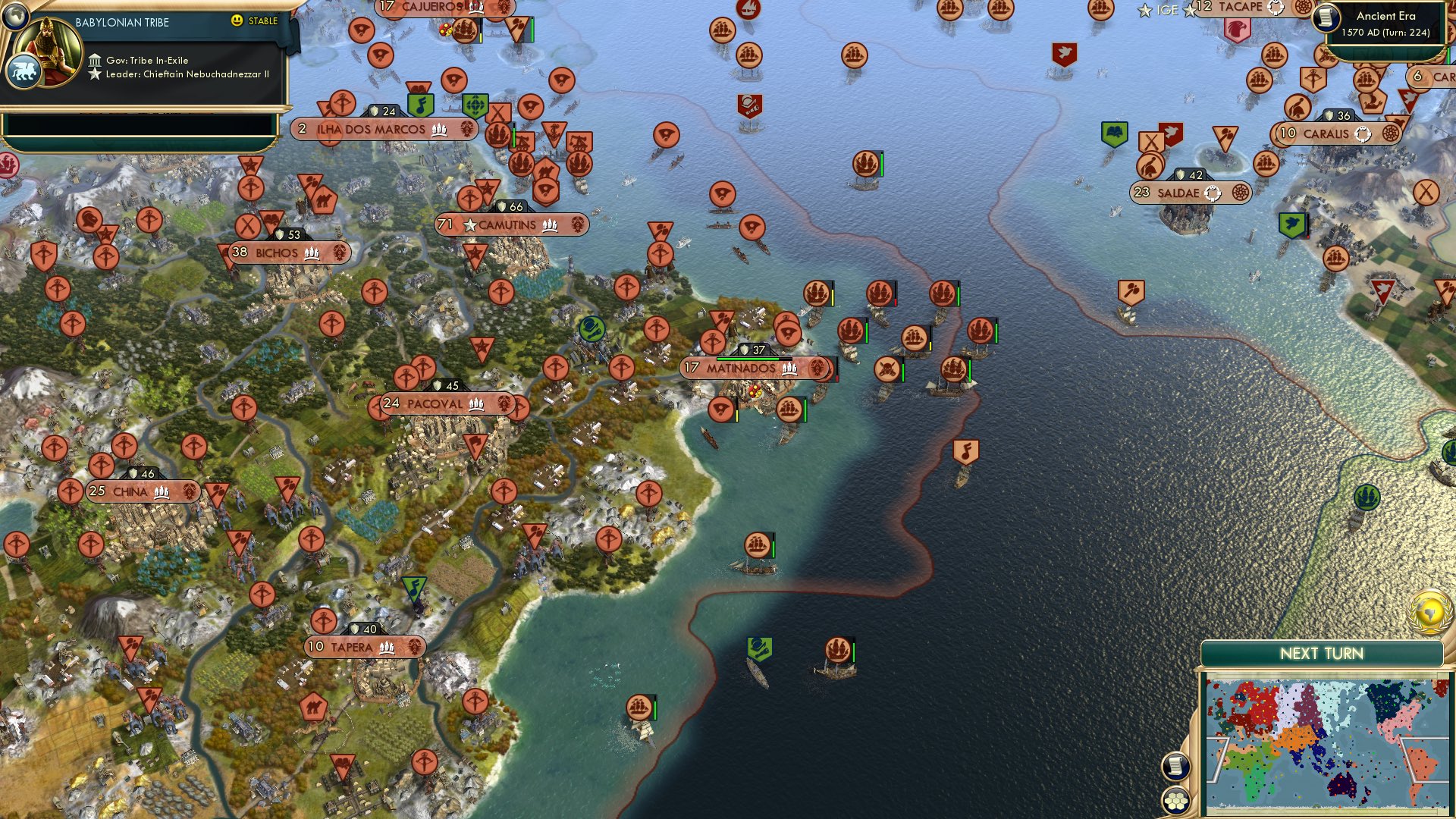 CBR In-Game Screenshot of Flashbacks of Palmares