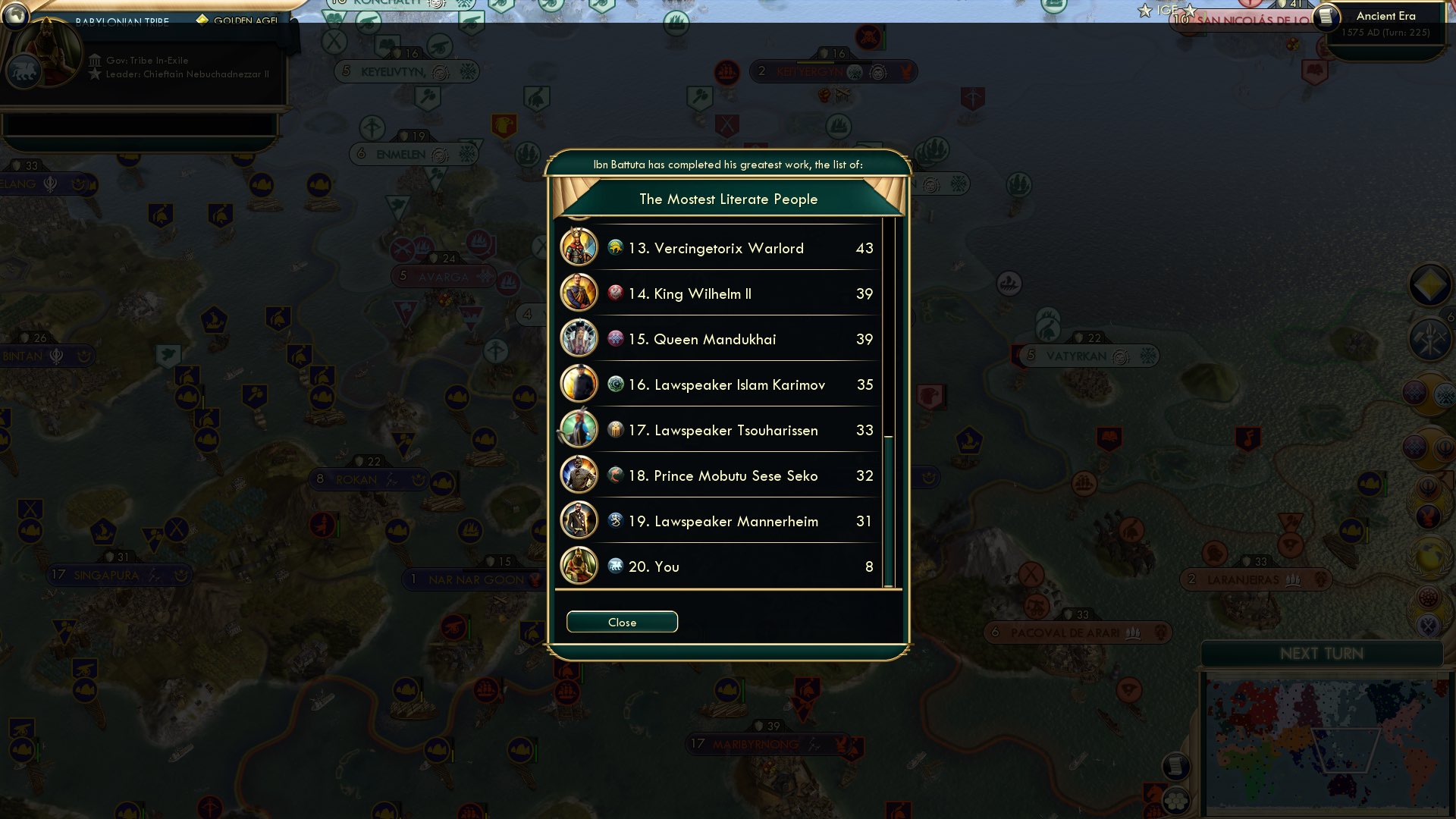 CBR In-Game Screenshot of Bottom in tech