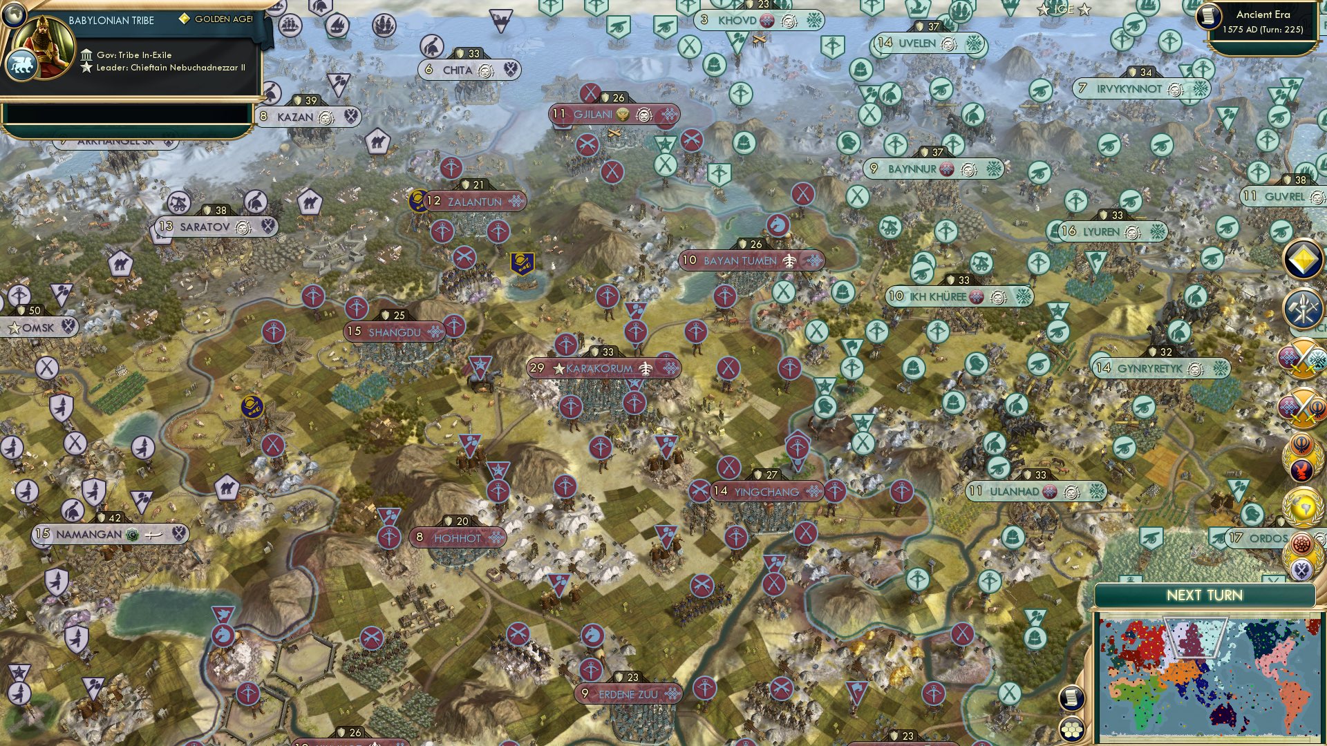 CBR In-Game Screenshot of It’s time for round 2!