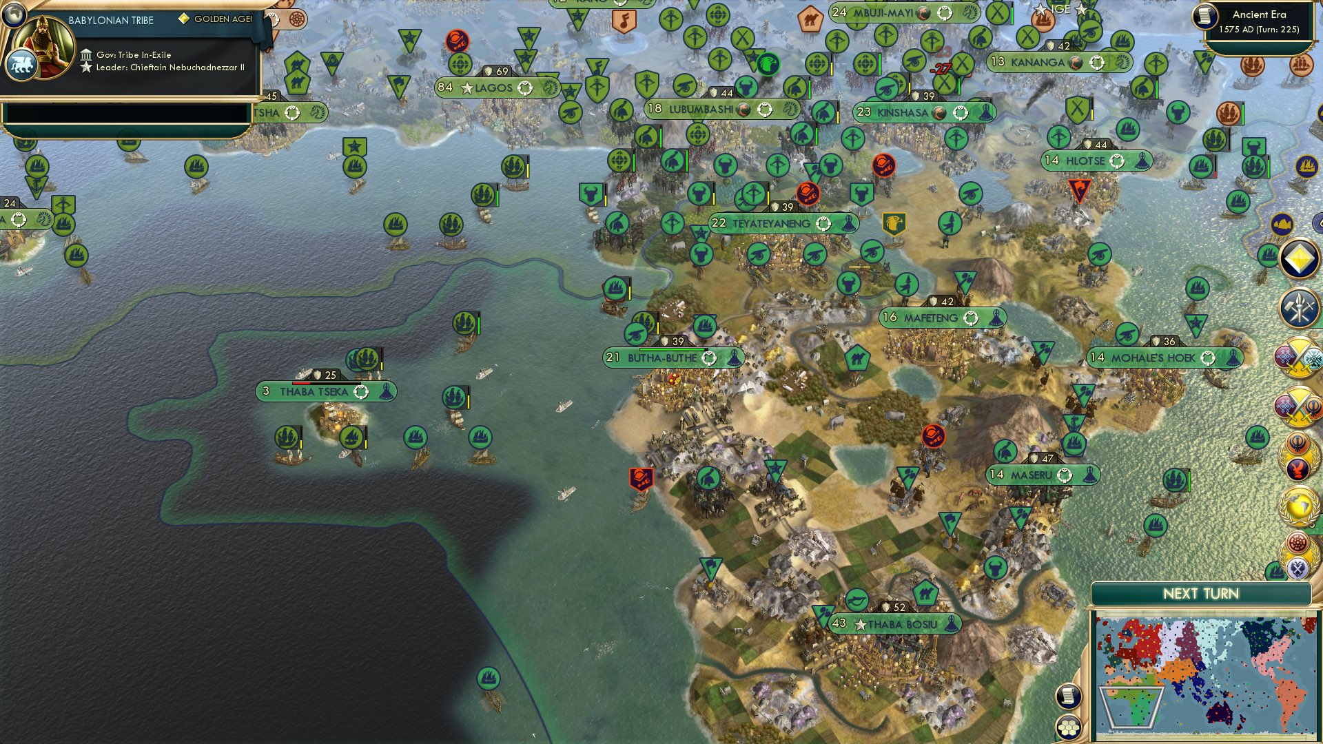 CBR In-Game Screenshot of Grinding Greens