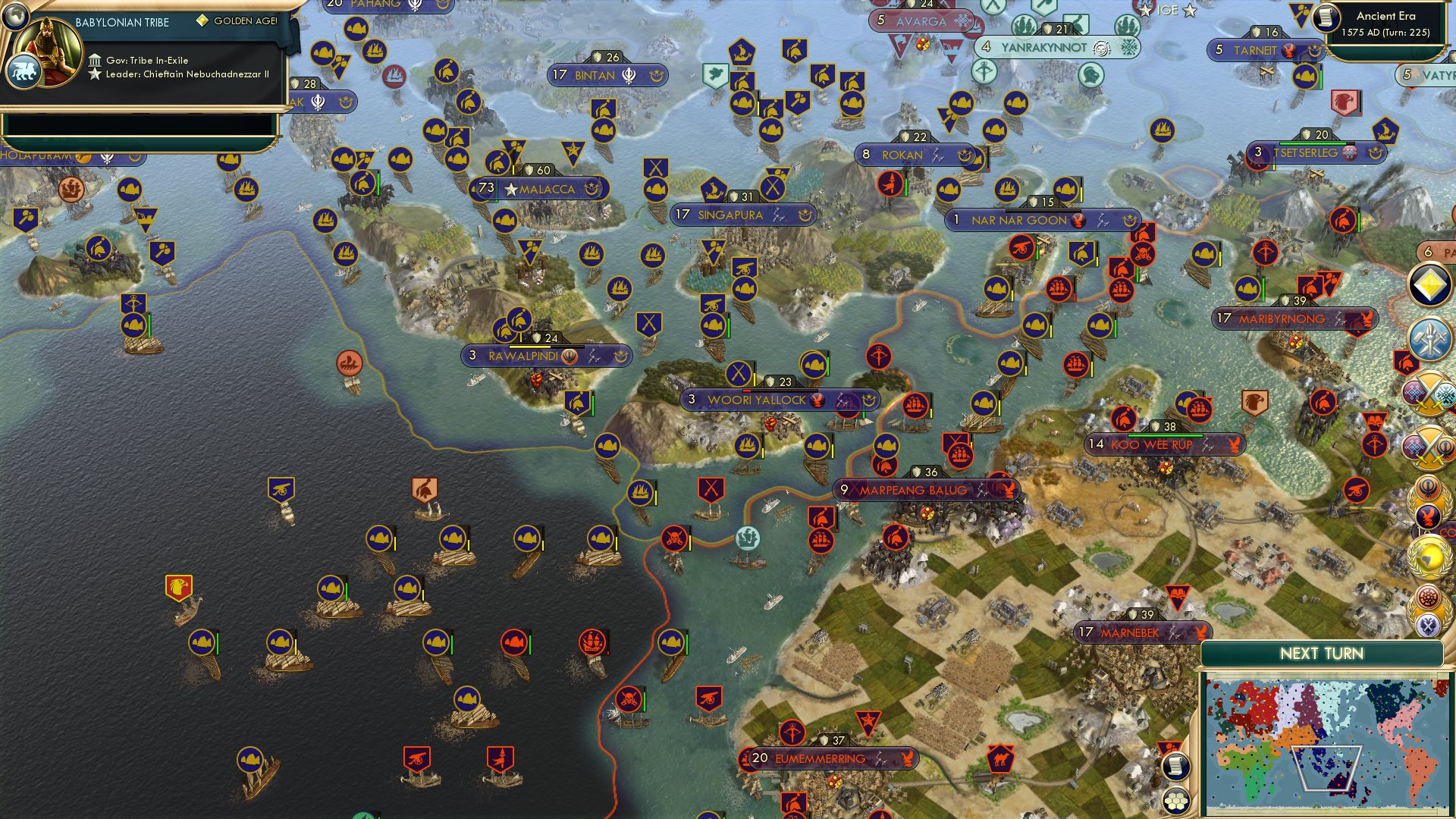 CBR In-Game Screenshot of Blue Indonesia