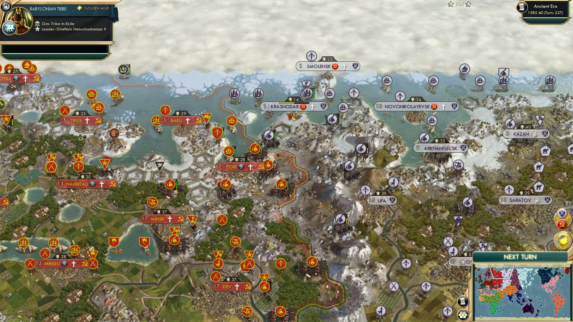 CBR In-Game Screenshot of Peace in russia