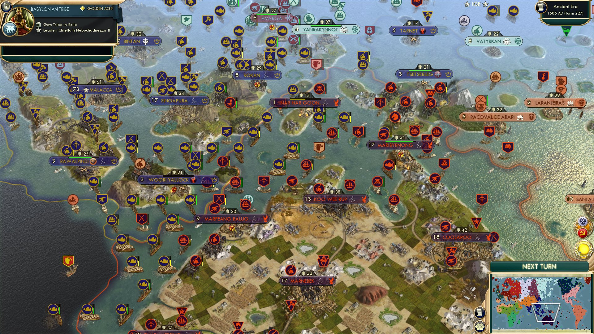 CBR In-Game Screenshot of How are there so many jongs?