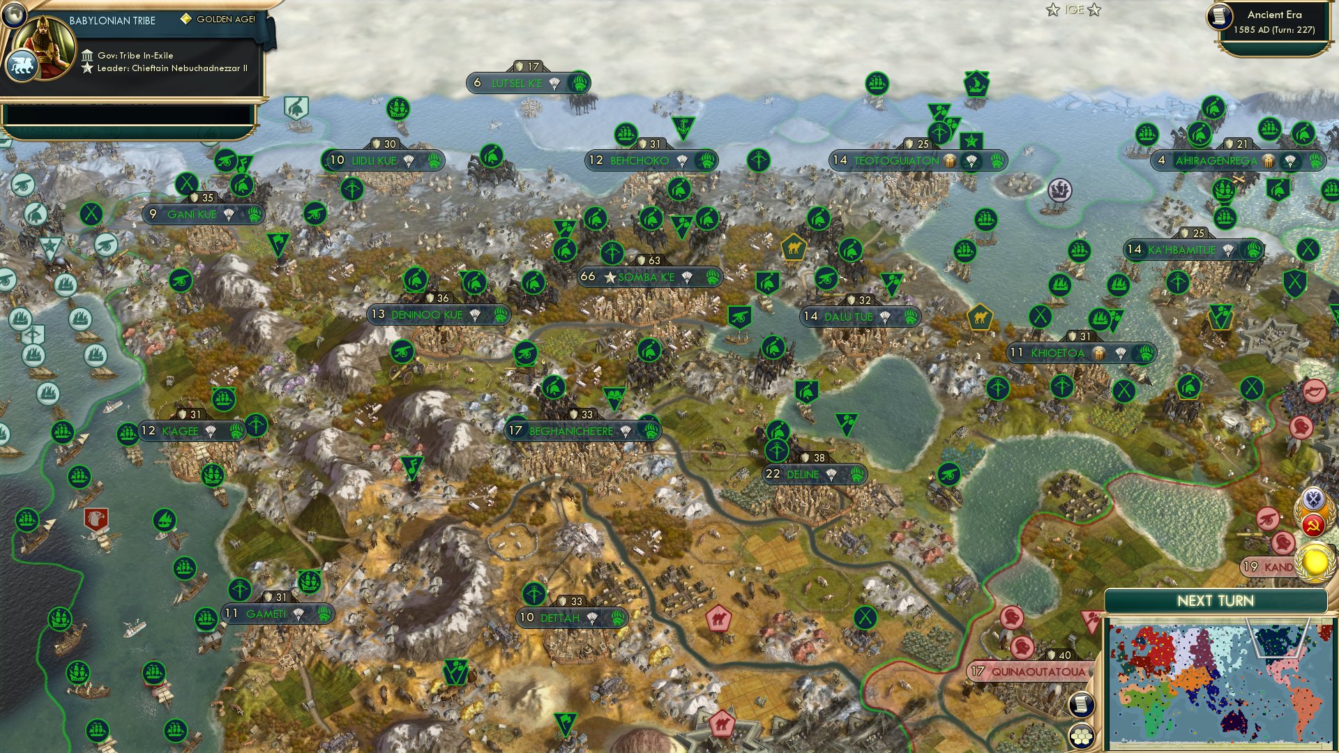 CBR In-Game Screenshot of Dene core