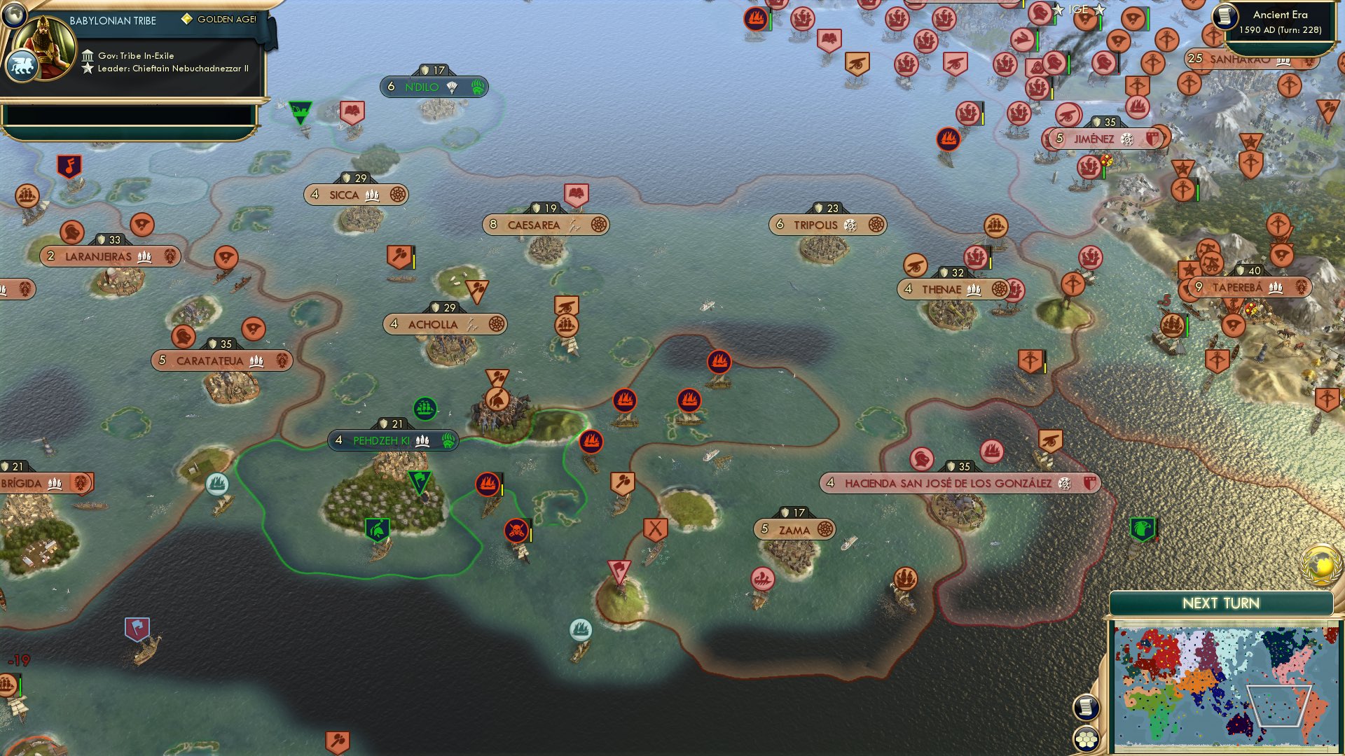 CBR In-Game Screenshot of Pacific weeds