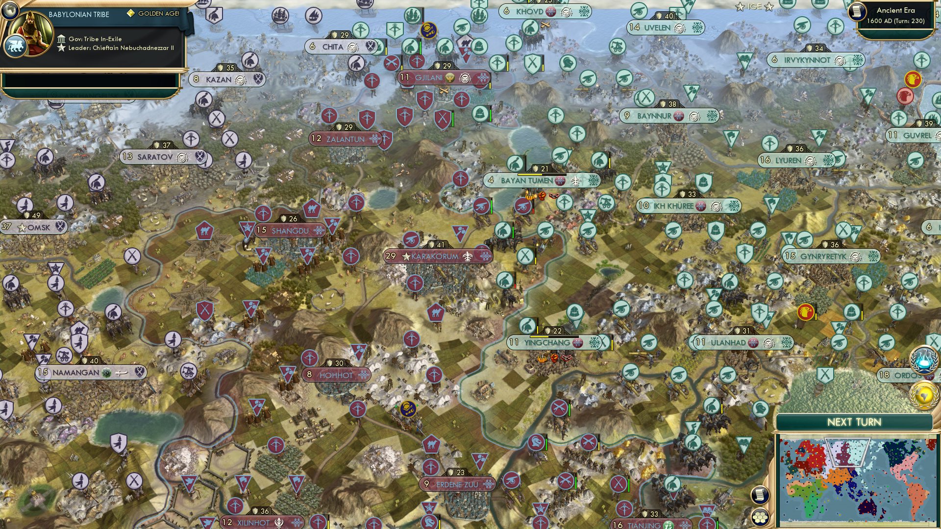 CBR In-Game Screenshot of Razing Yuan