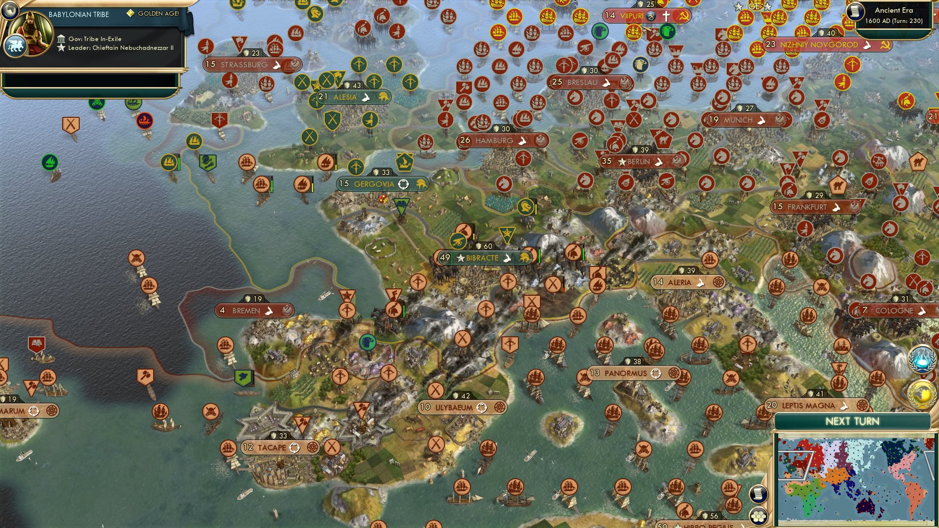 CBR In-Game Screenshot of Fortress Bibracte