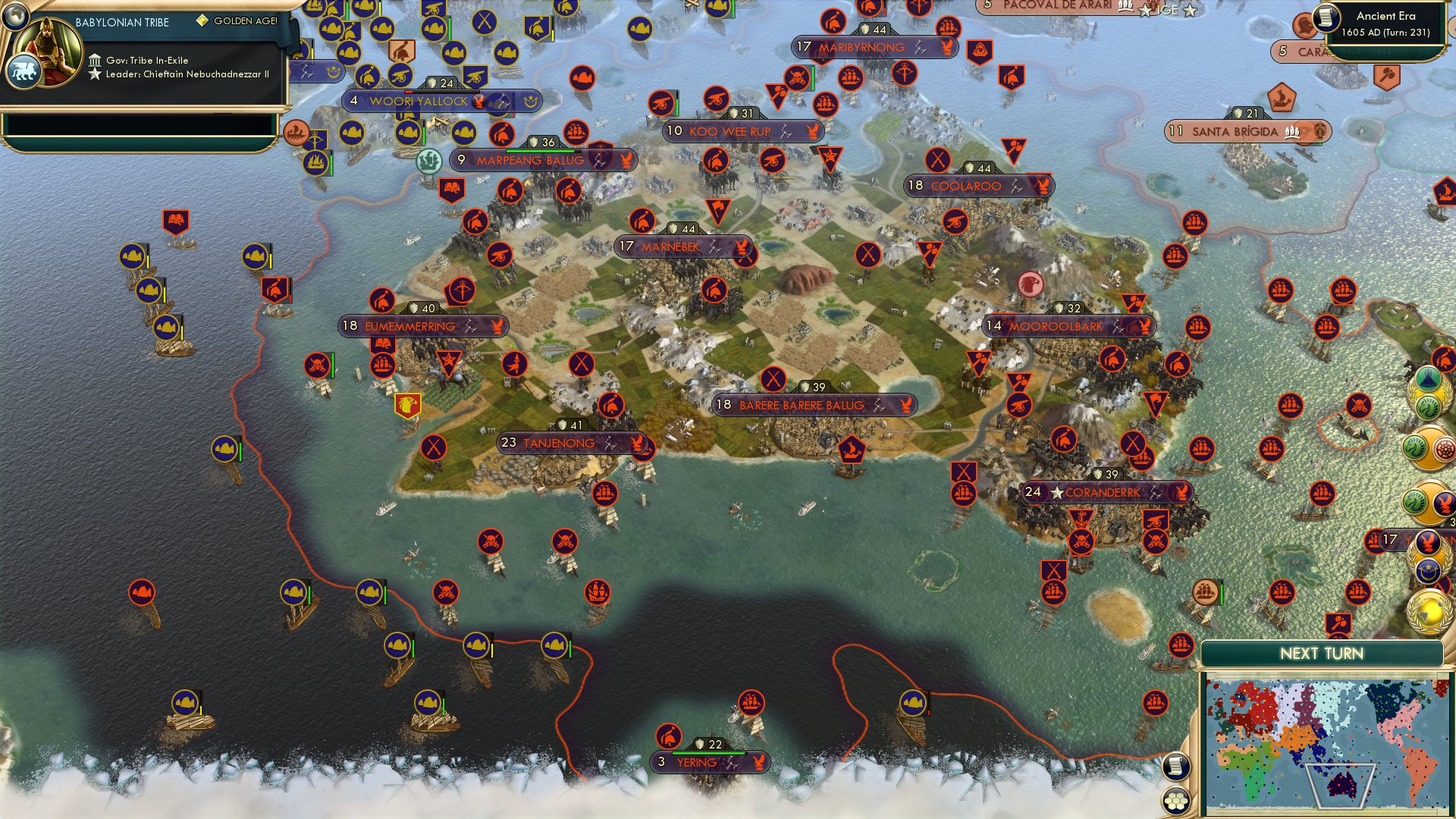 CBR In-Game Screenshot of 2 wars end and 2 more begin