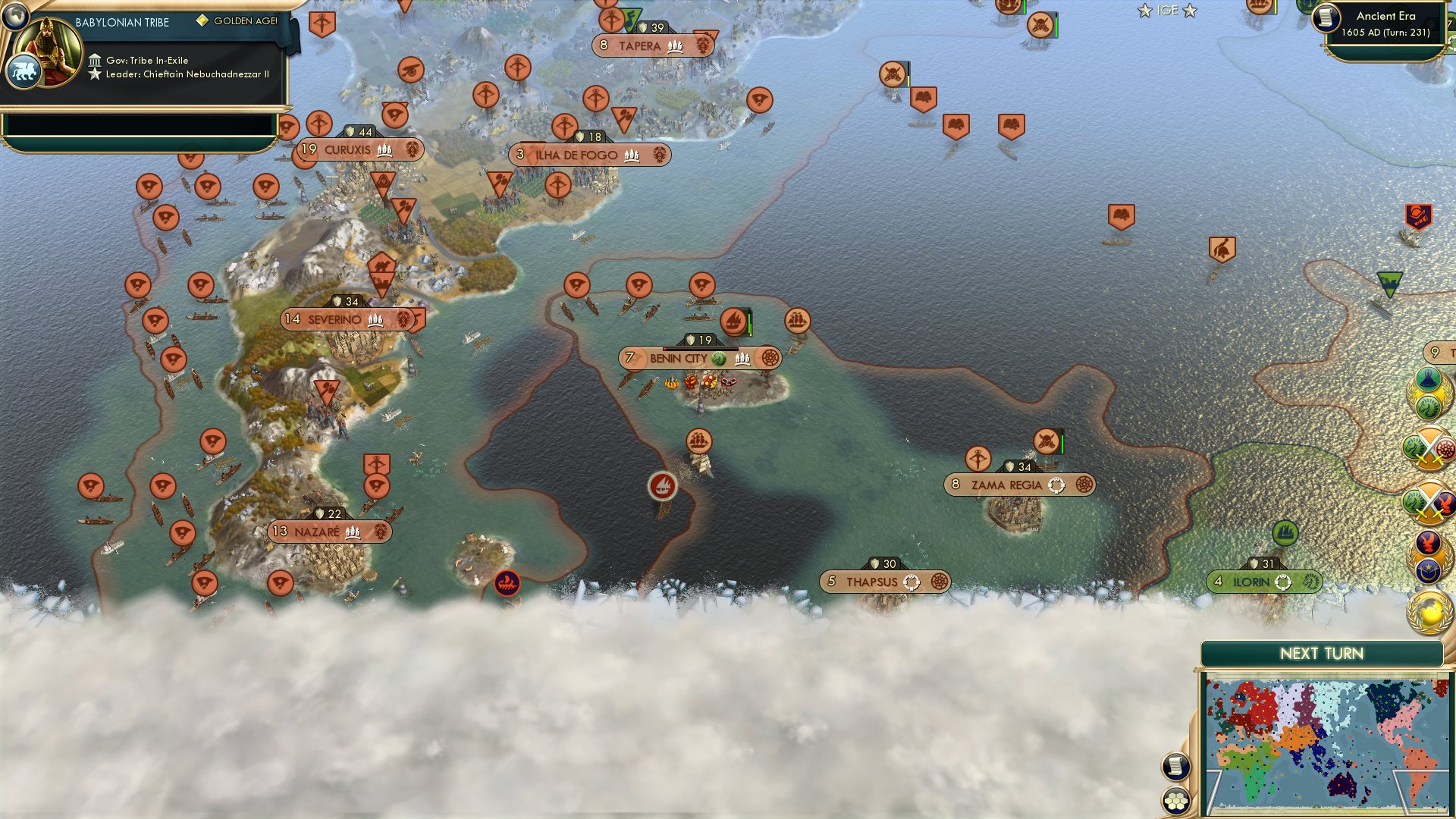 CBR In-Game Screenshot of Antarctic battles