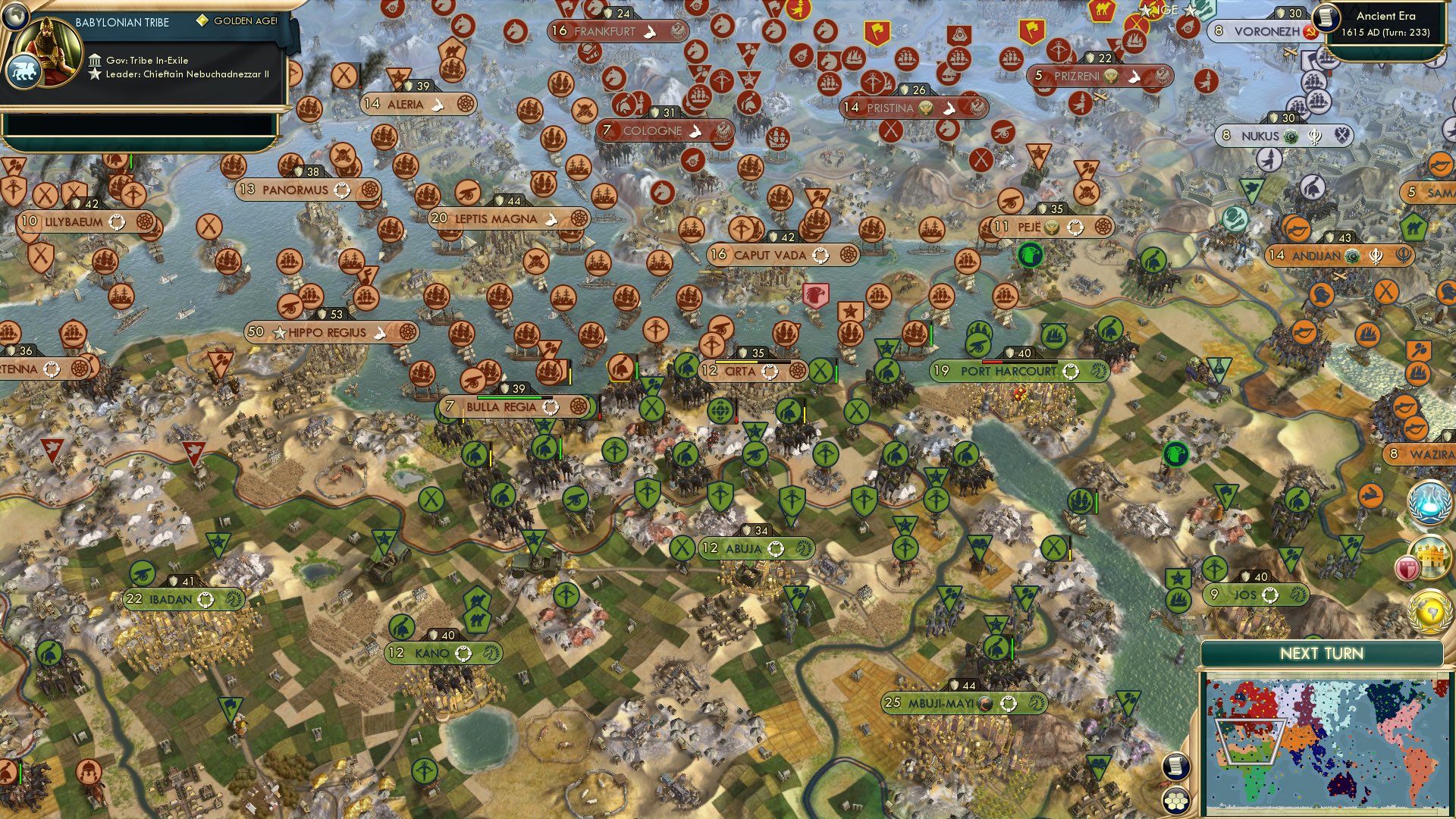 CBR In-Game Screenshot of The most powerful navy in the world vs.land