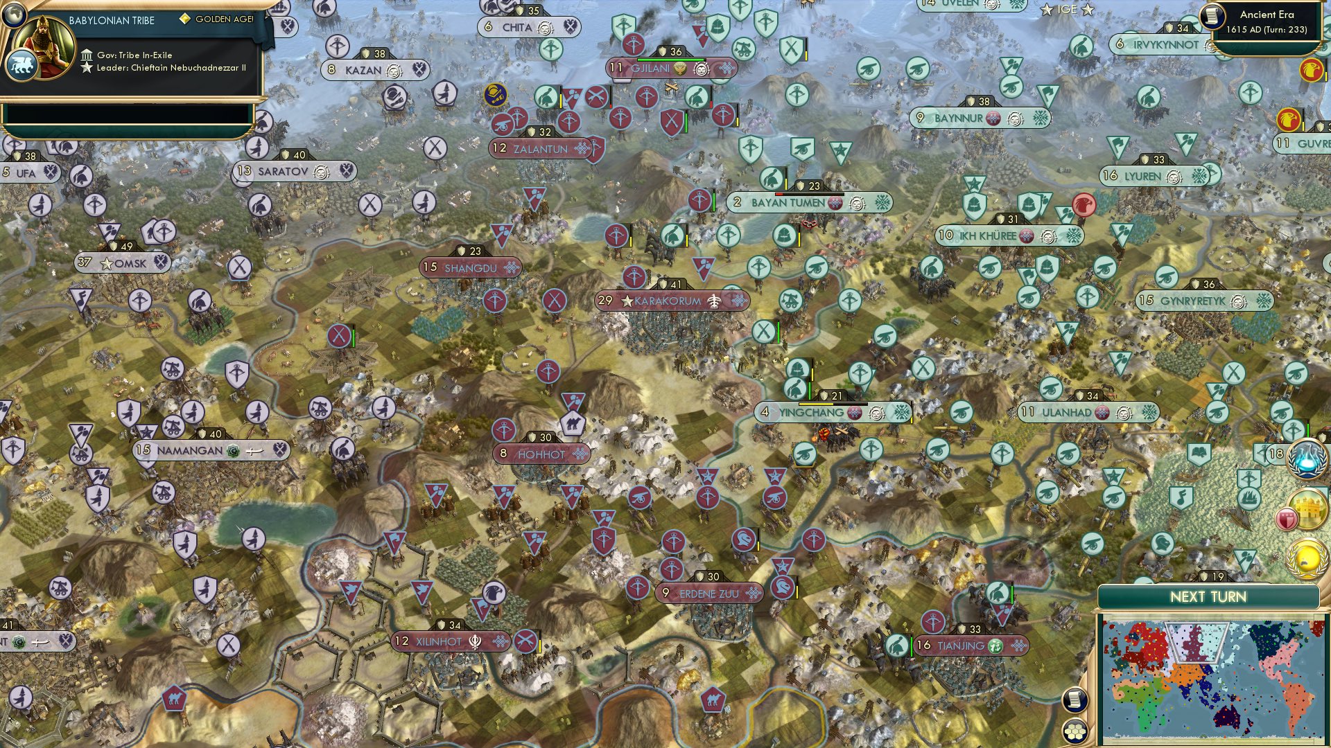 CBR In-Game Screenshot of The gates of Karakorum