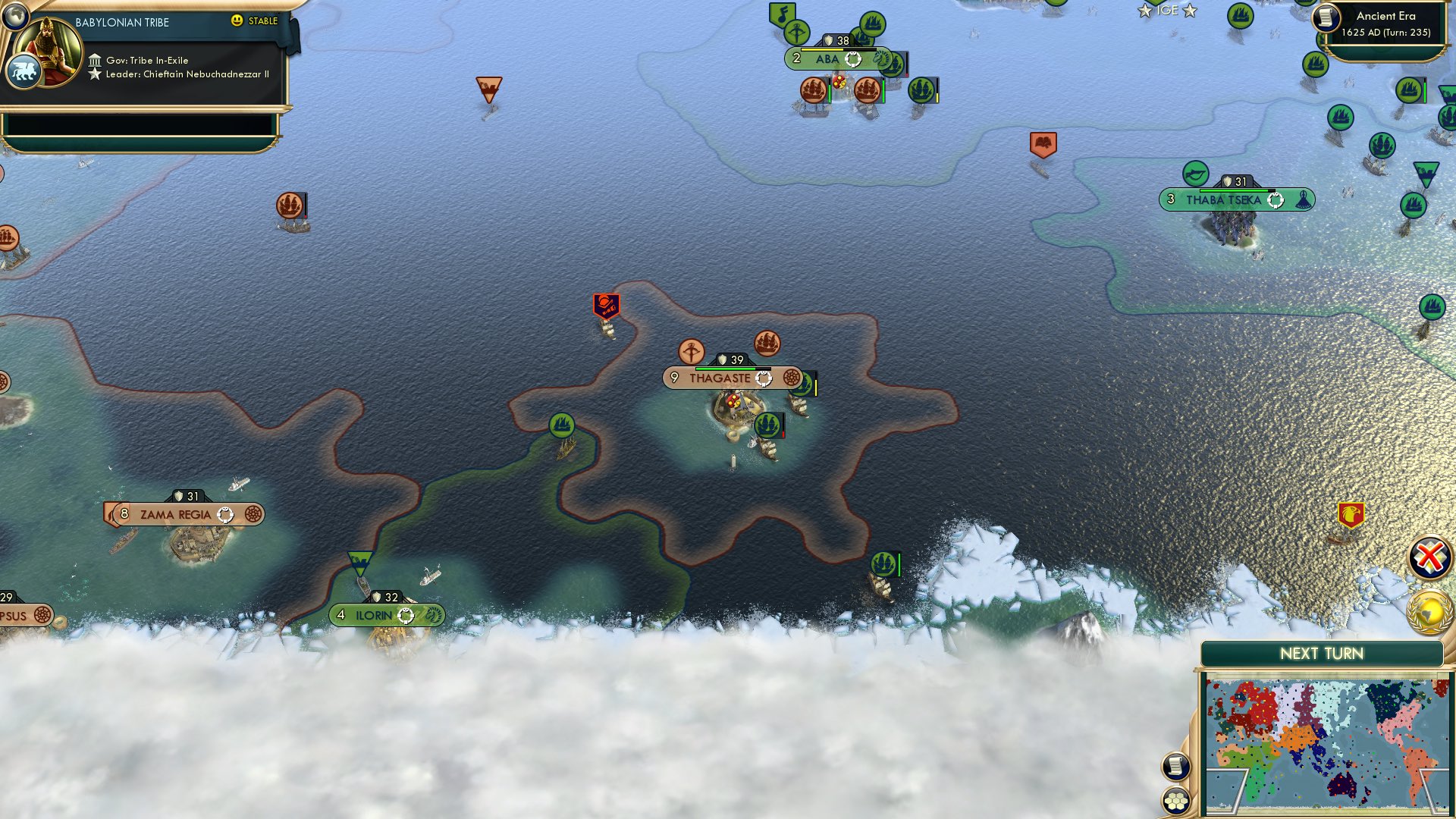 CBR In-Game Screenshot of Tech contrast