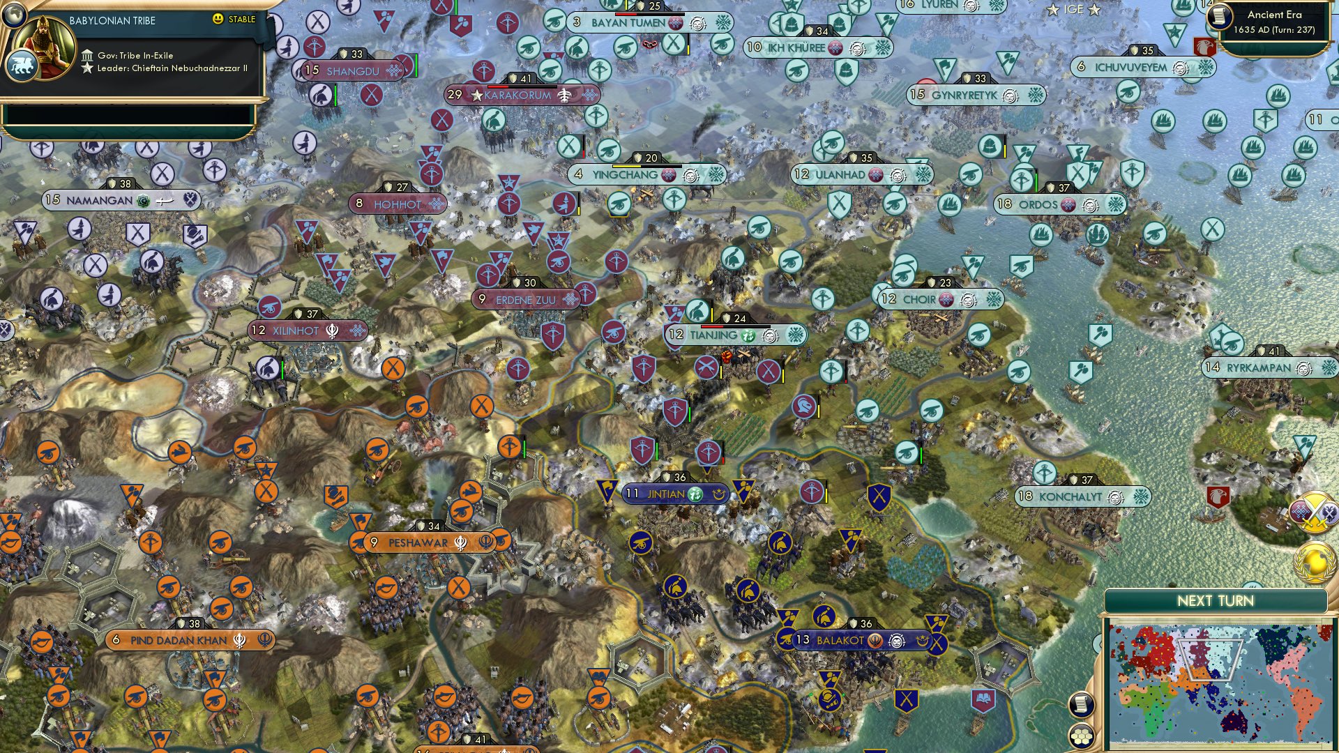 CBR In-Game Screenshot of The Chukchi are unstoppable