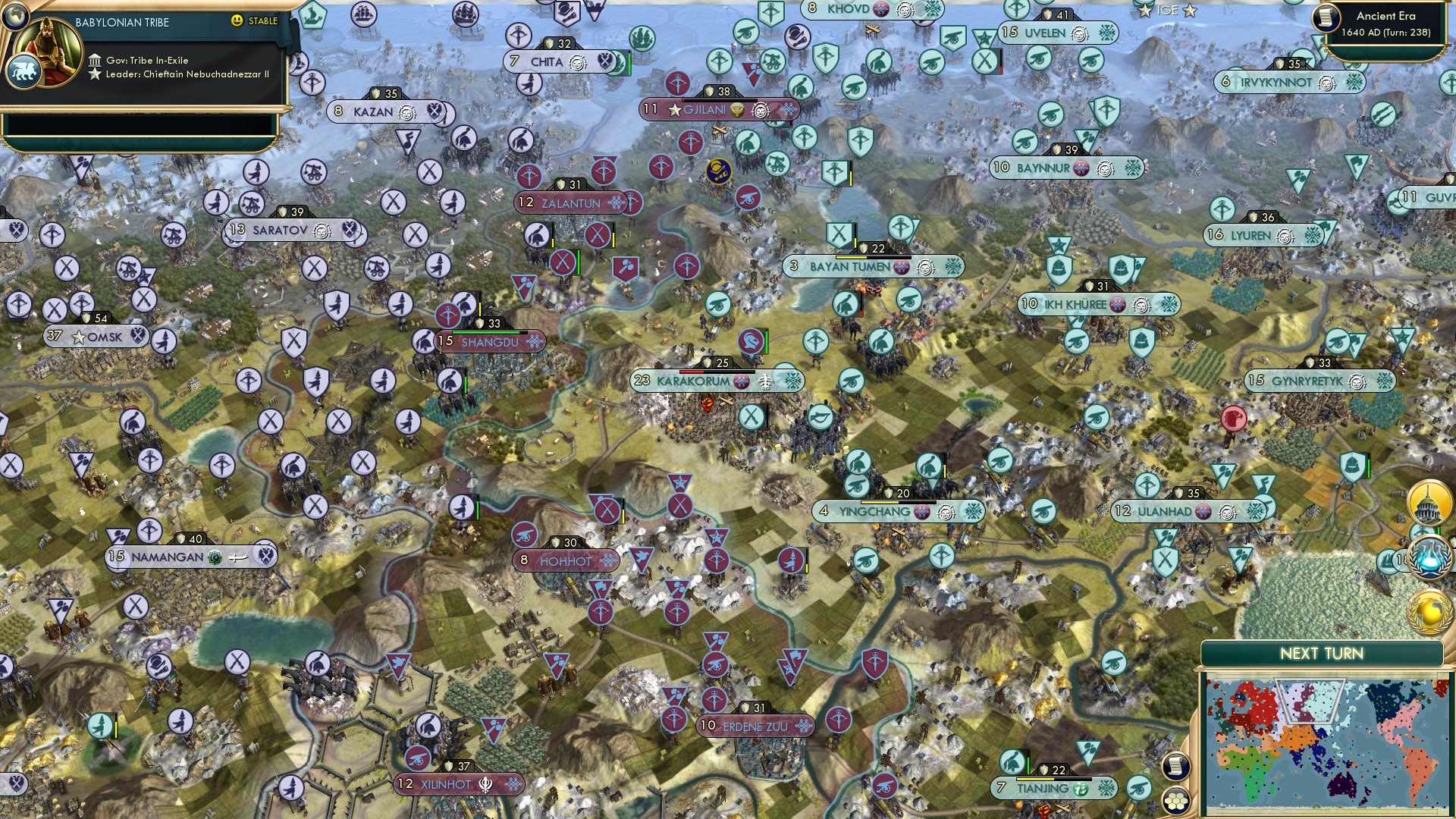 CBR In-Game Screenshot of Ibrahim Rugova, new king of Northern Yuan?