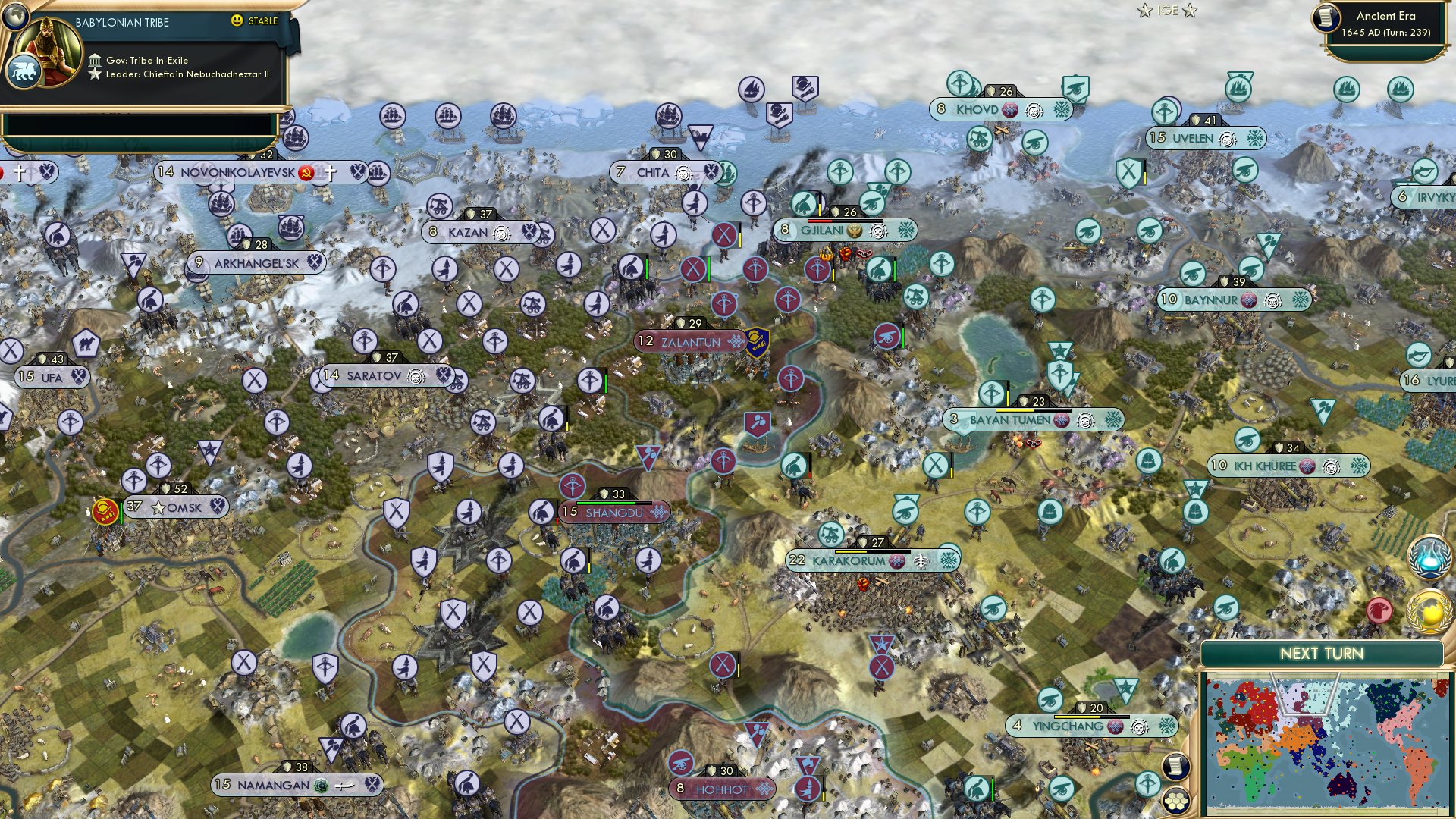 CBR In-Game Screenshot of Shortest reign ever.