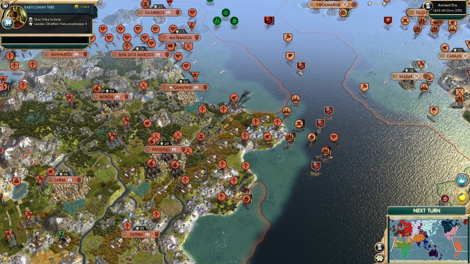 CBR In-Game Screenshot of Amazonian cruise