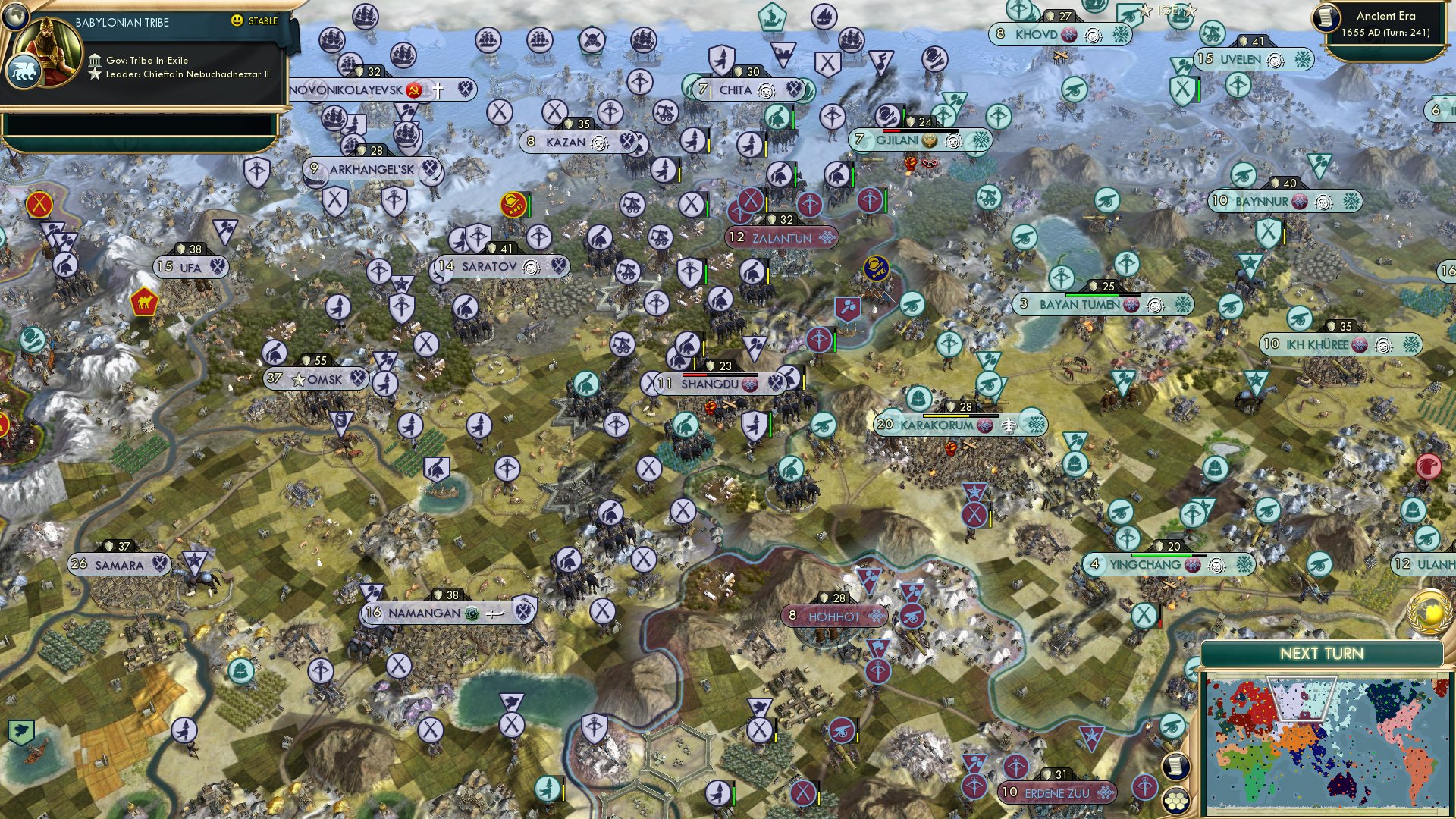 CBR In-Game Screenshot of PARG meets Chukchi