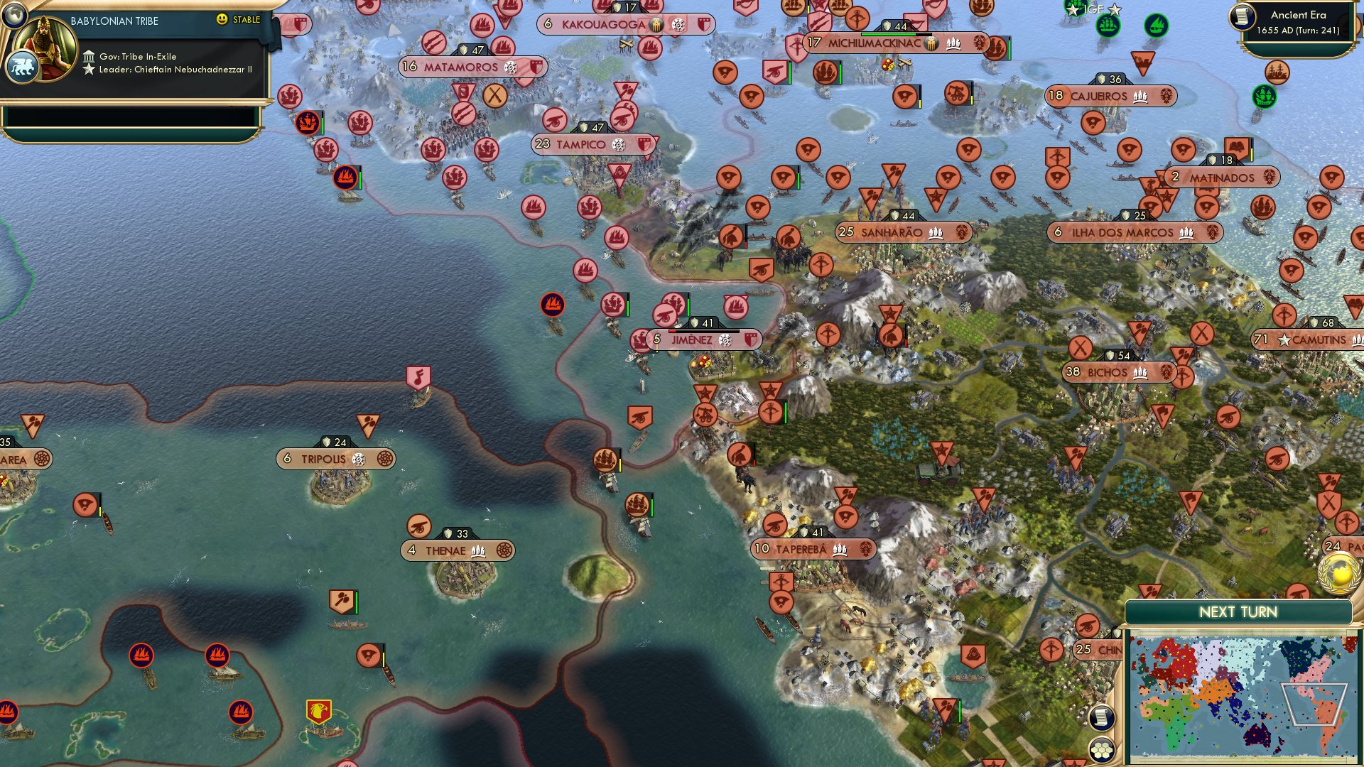 CBR In-Game Screenshot of Andean siege