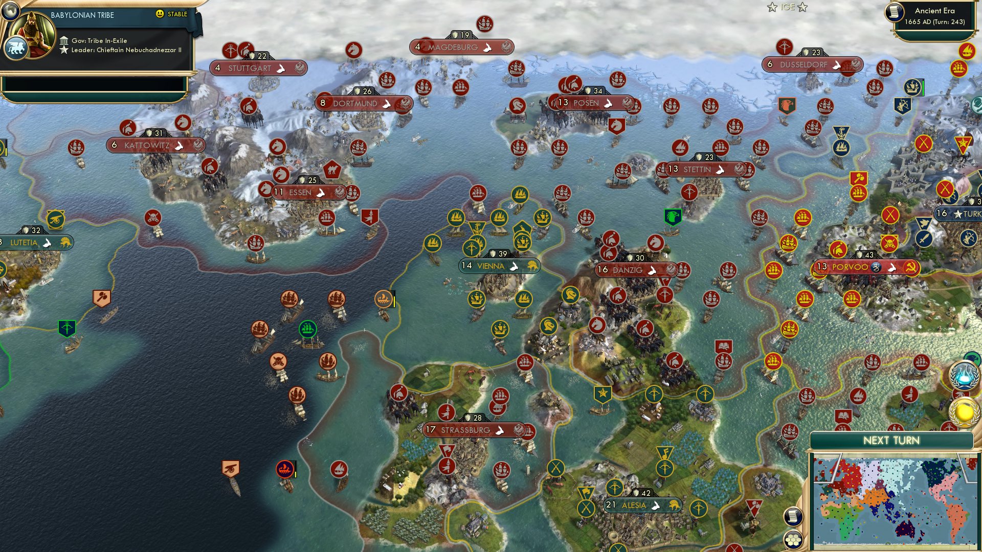 CBR In-Game Screenshot of The civ with 2 cores