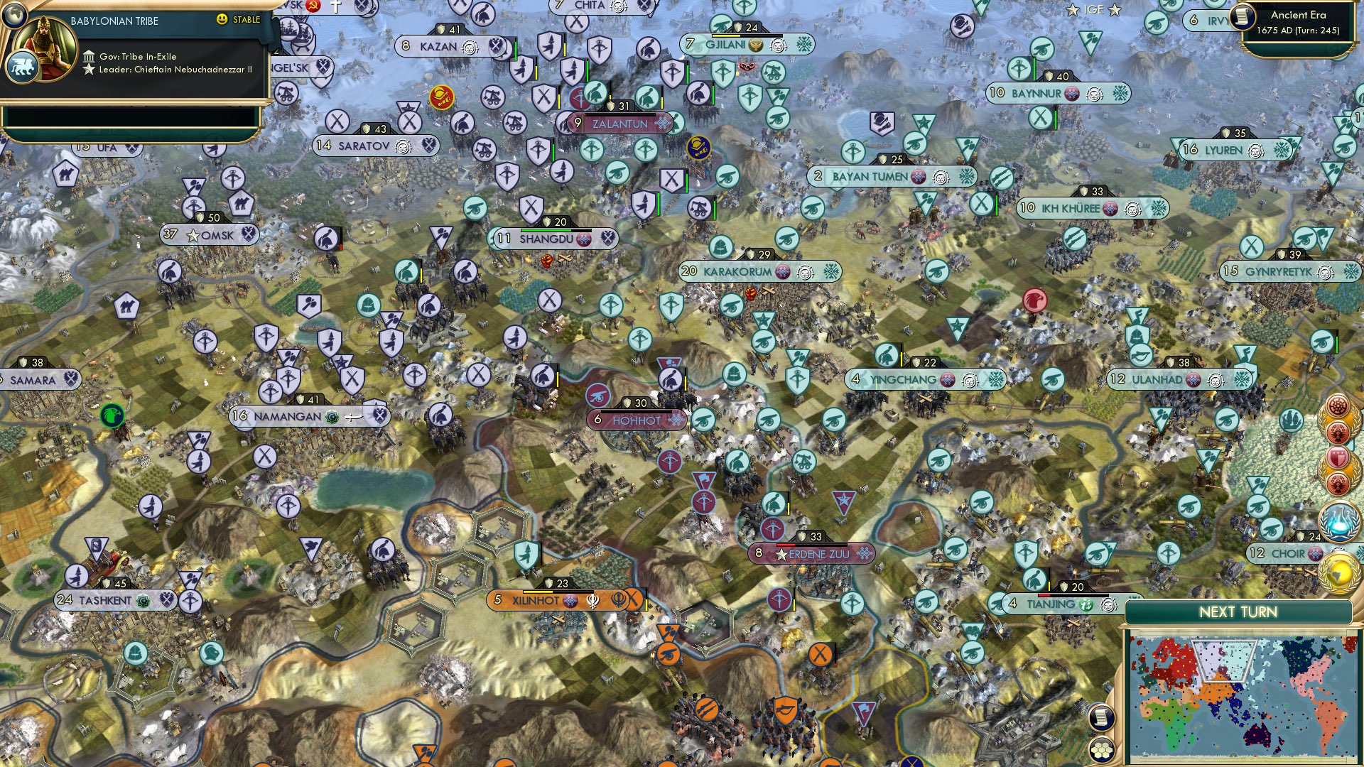 CBR In-Game Screenshot of On the verge of elimination