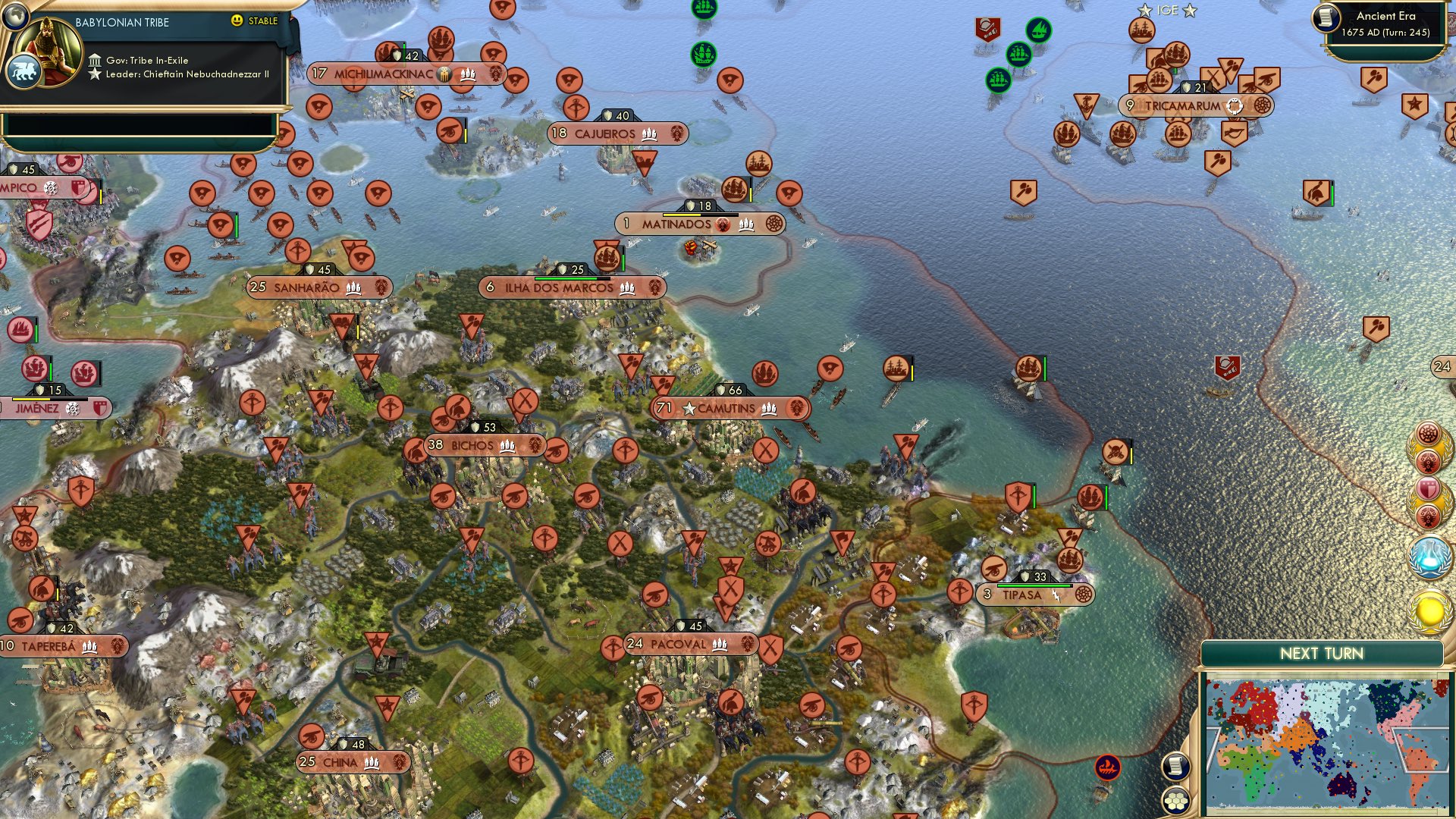 CBR In-Game Screenshot of End of the Marajoaran war