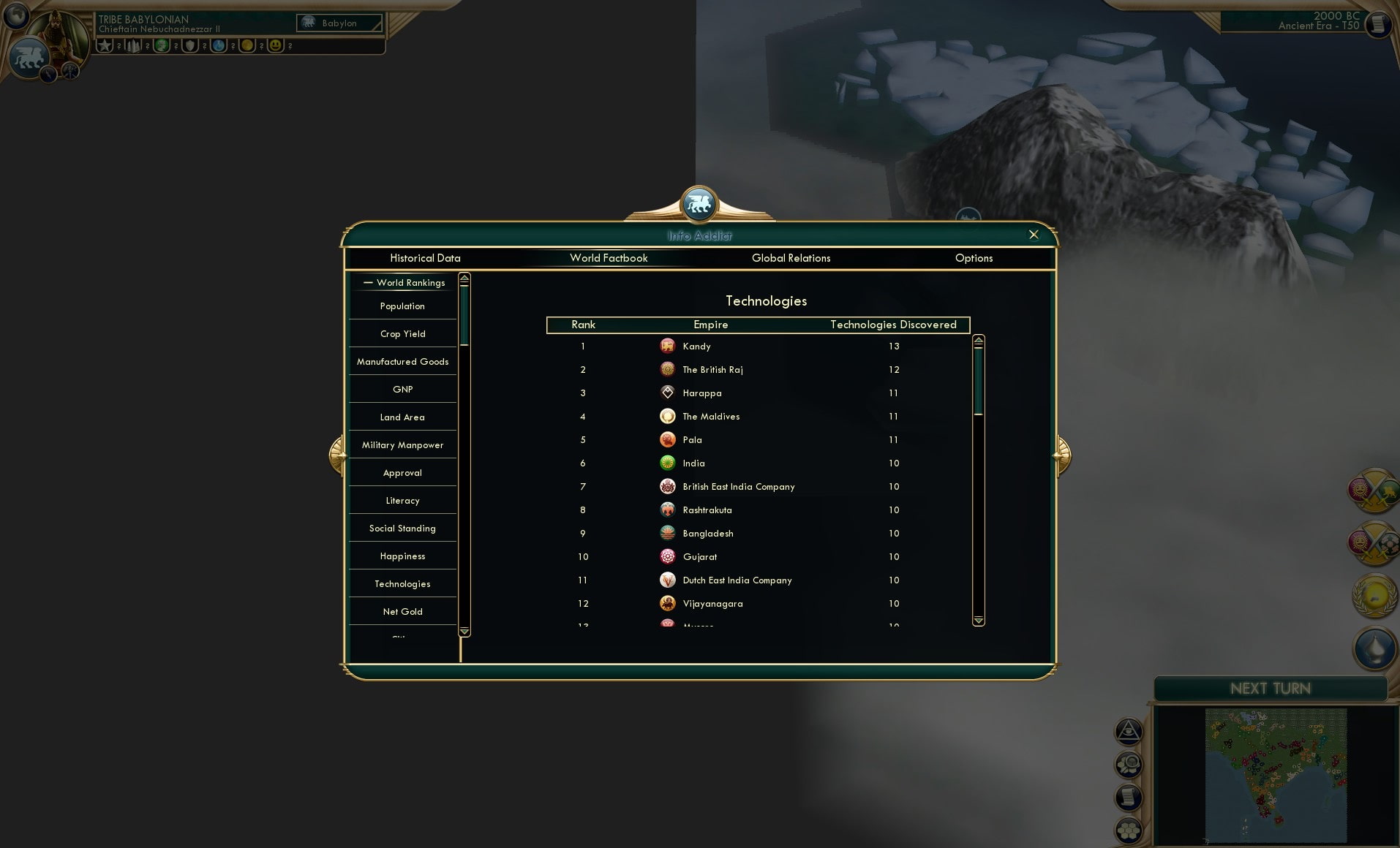 CBR In-Game Screenshot of 100