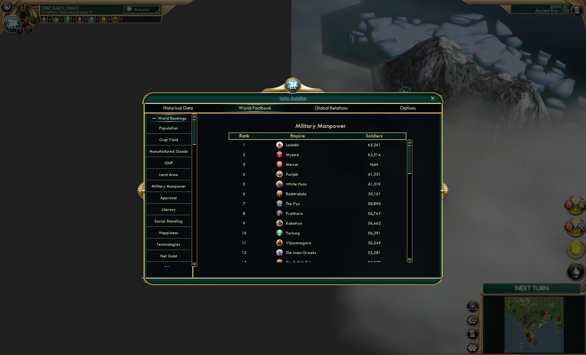 CBR In-Game Screenshot of 98