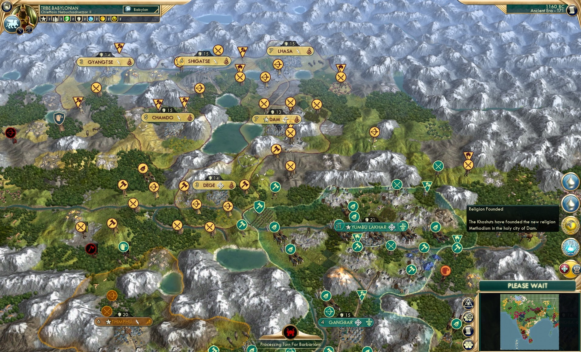 CBR In-Game Screenshot of 60