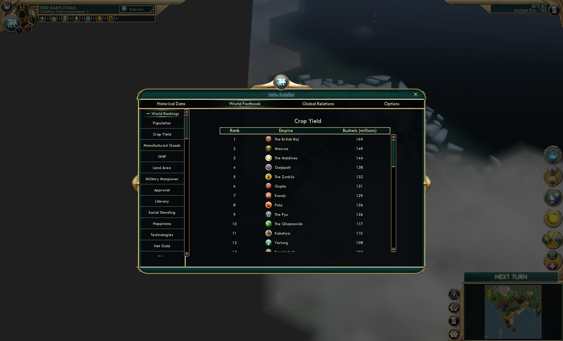 CBR In-Game Screenshot of 85