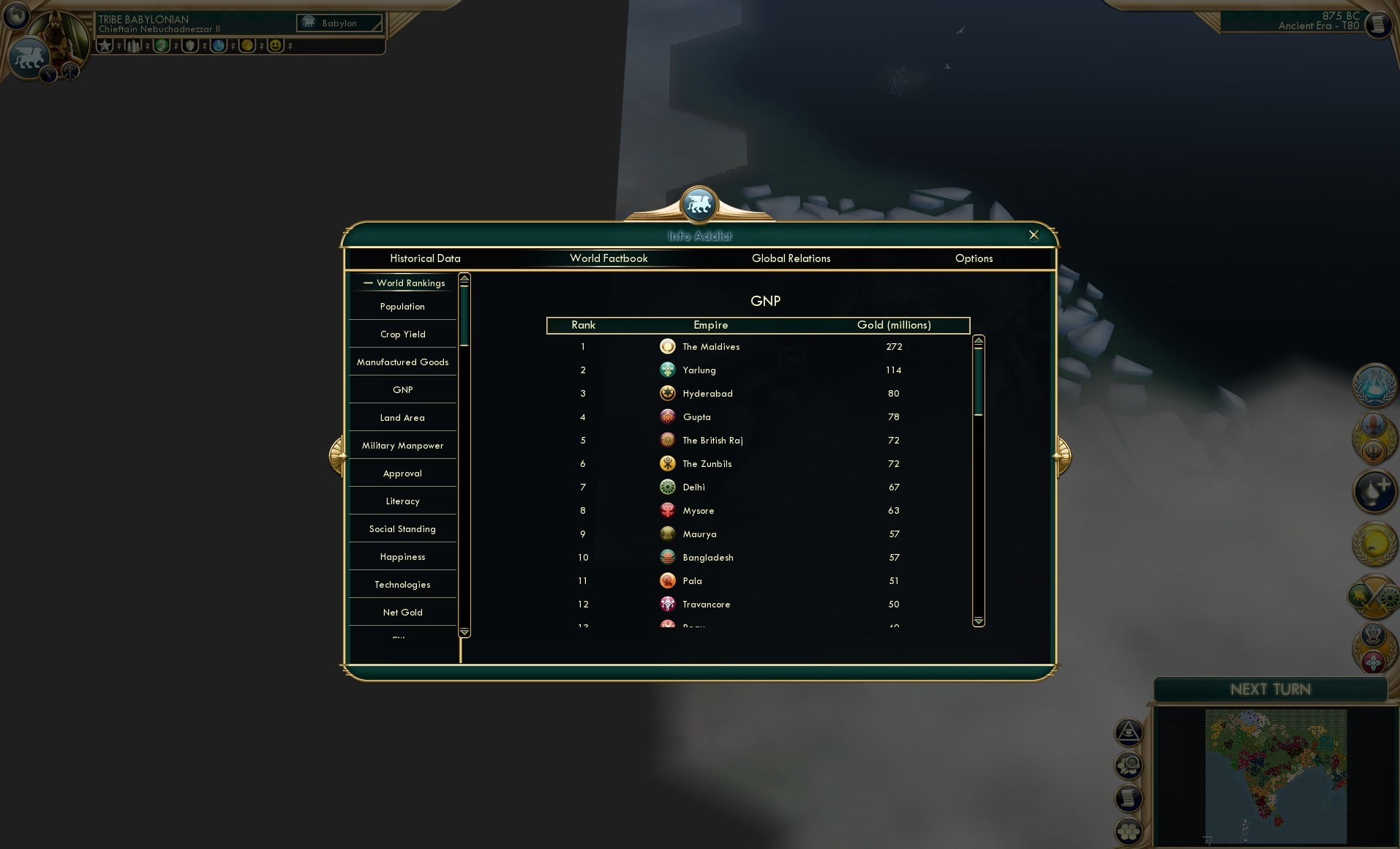 CBR In-Game Screenshot of 87