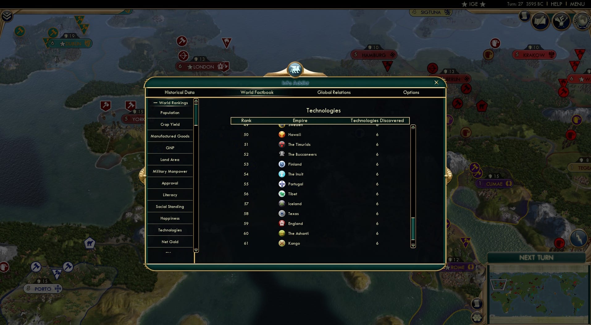 CBR In-Game Screenshot of 74