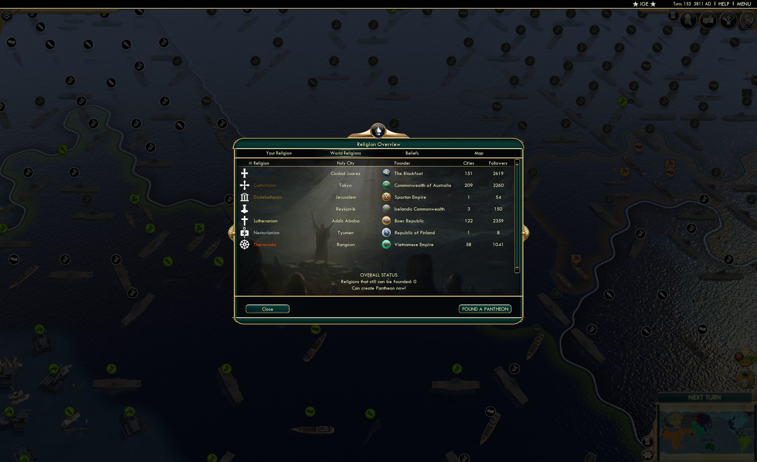 CBR In-Game Screenshot of 129