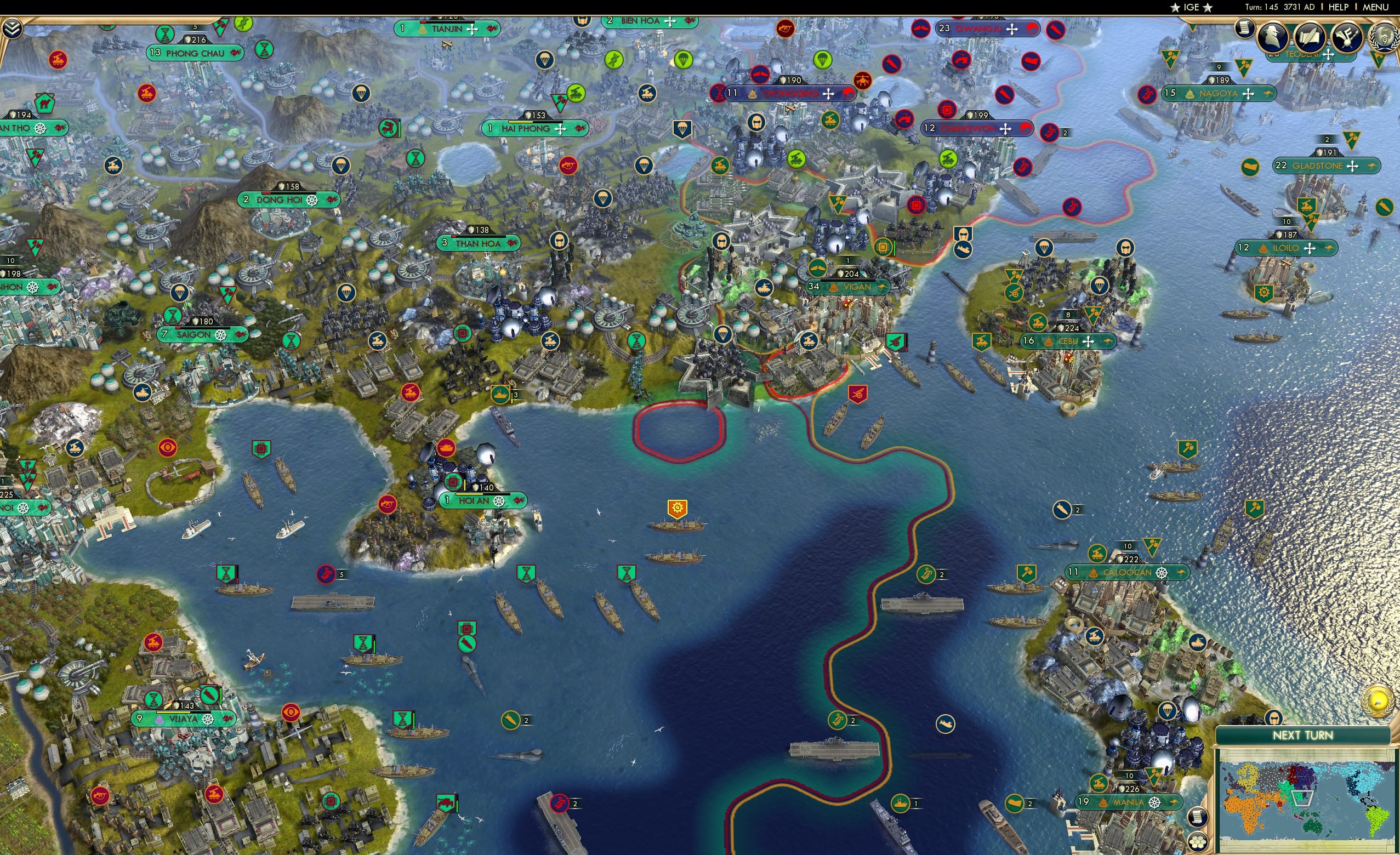 CBR In-Game Screenshot of 91