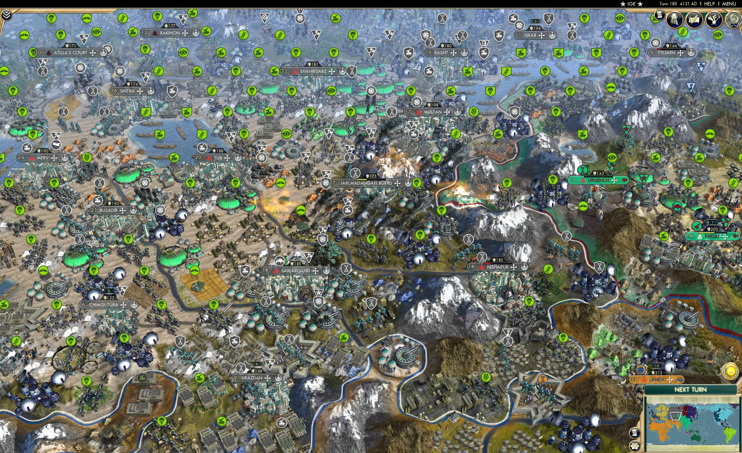 CBR In-Game Screenshot of 60