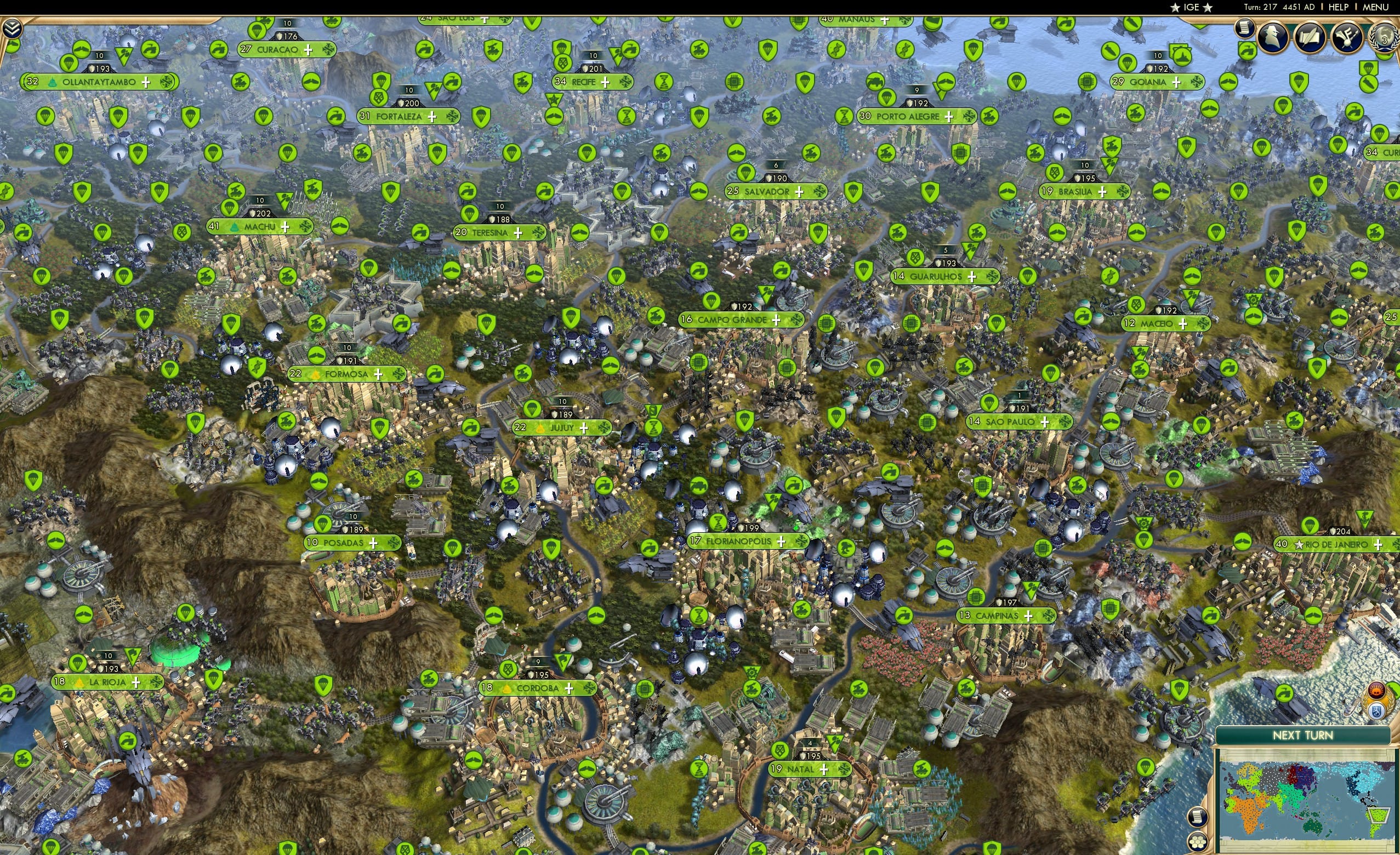 CBR In-Game Screenshot of 30