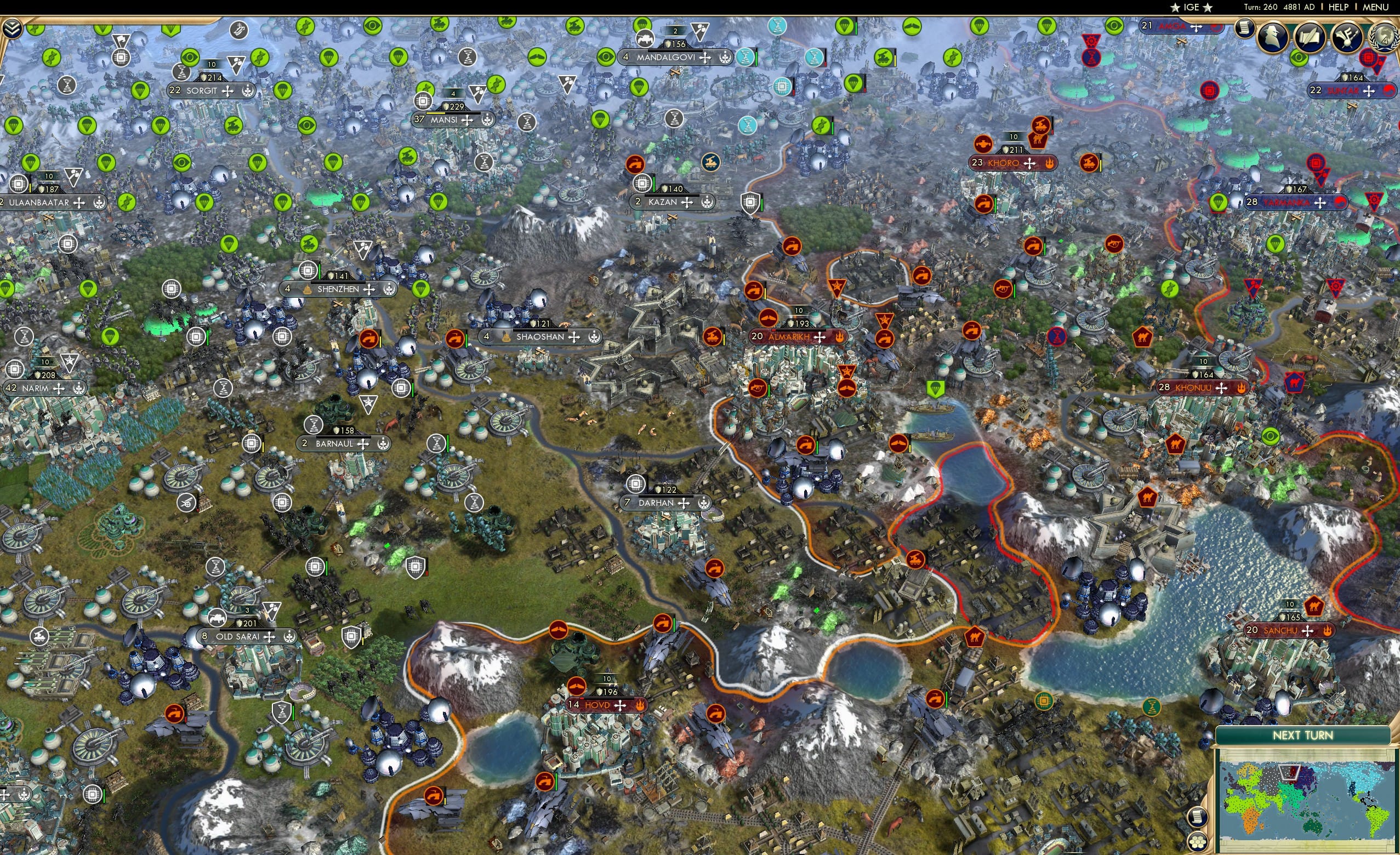 CBR In-Game Screenshot of 61