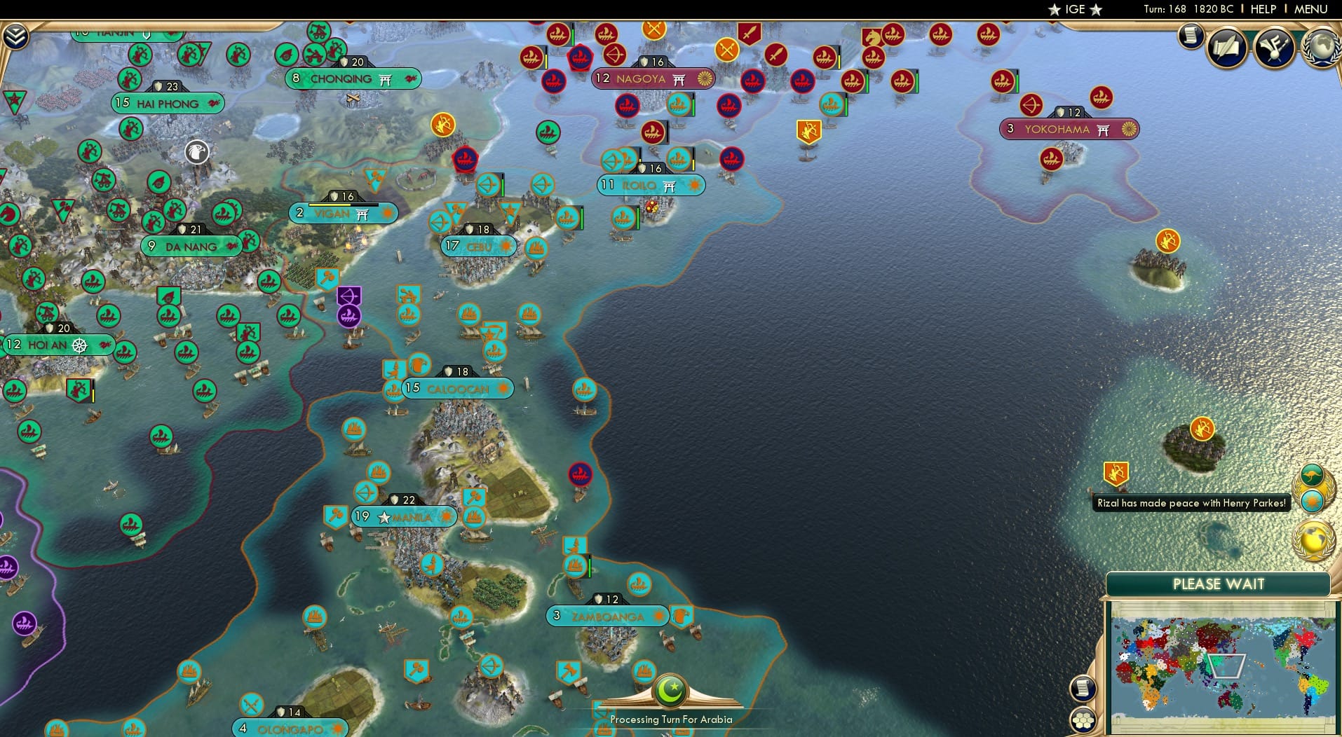 CBR In-Game Screenshot of 9