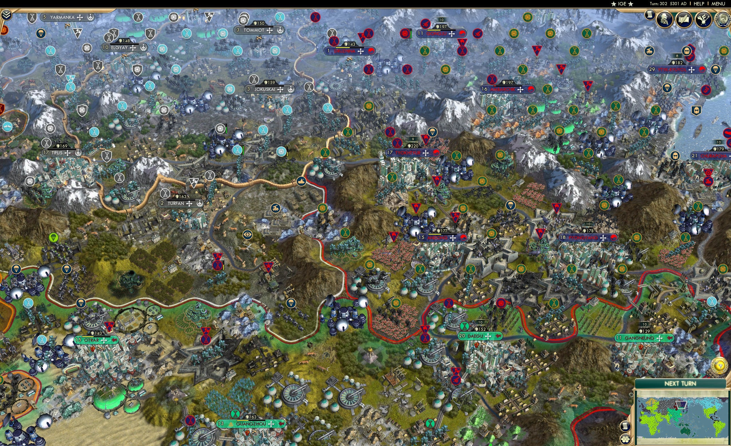 CBR In-Game Screenshot of 30