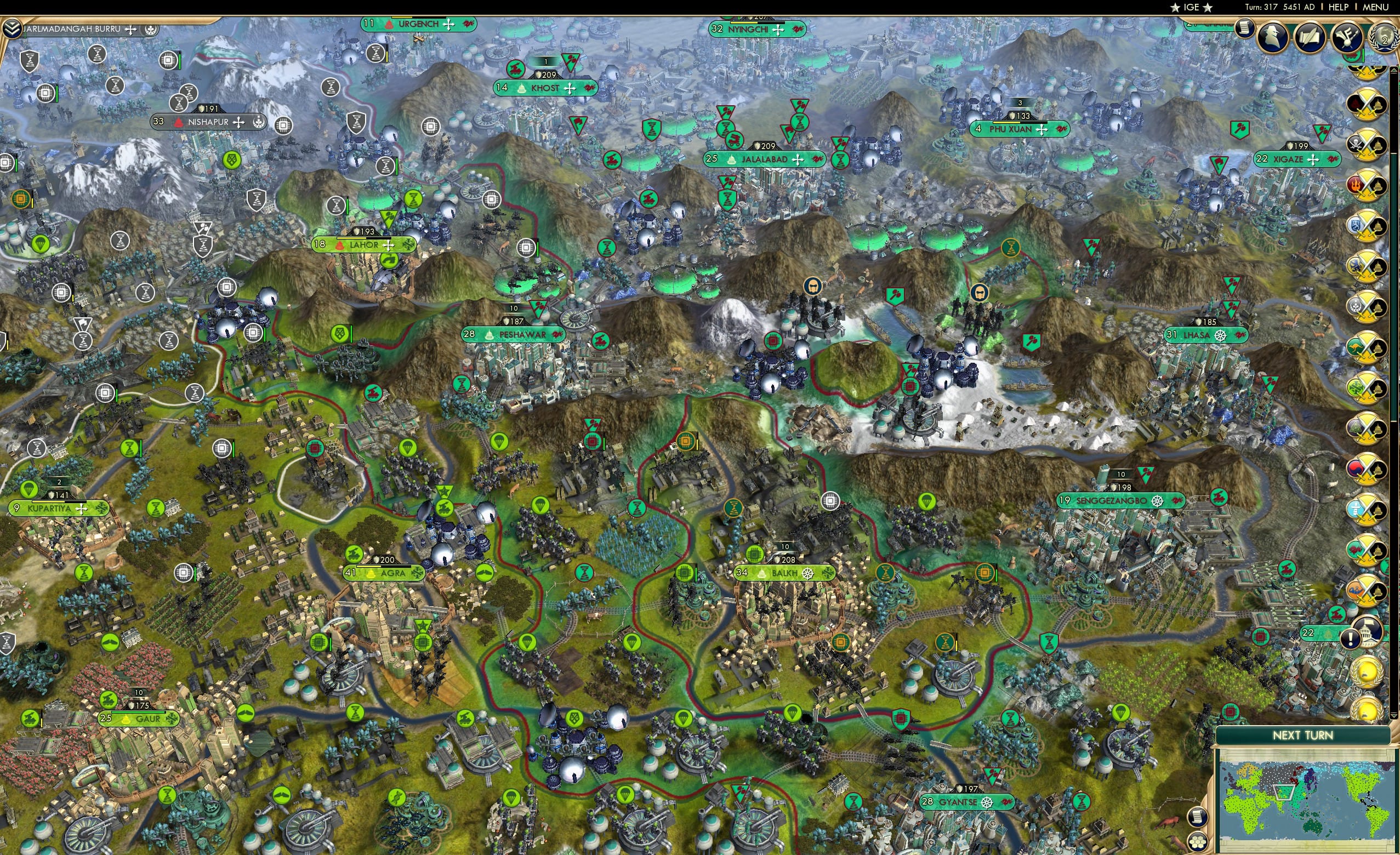 CBR In-Game Screenshot of 45