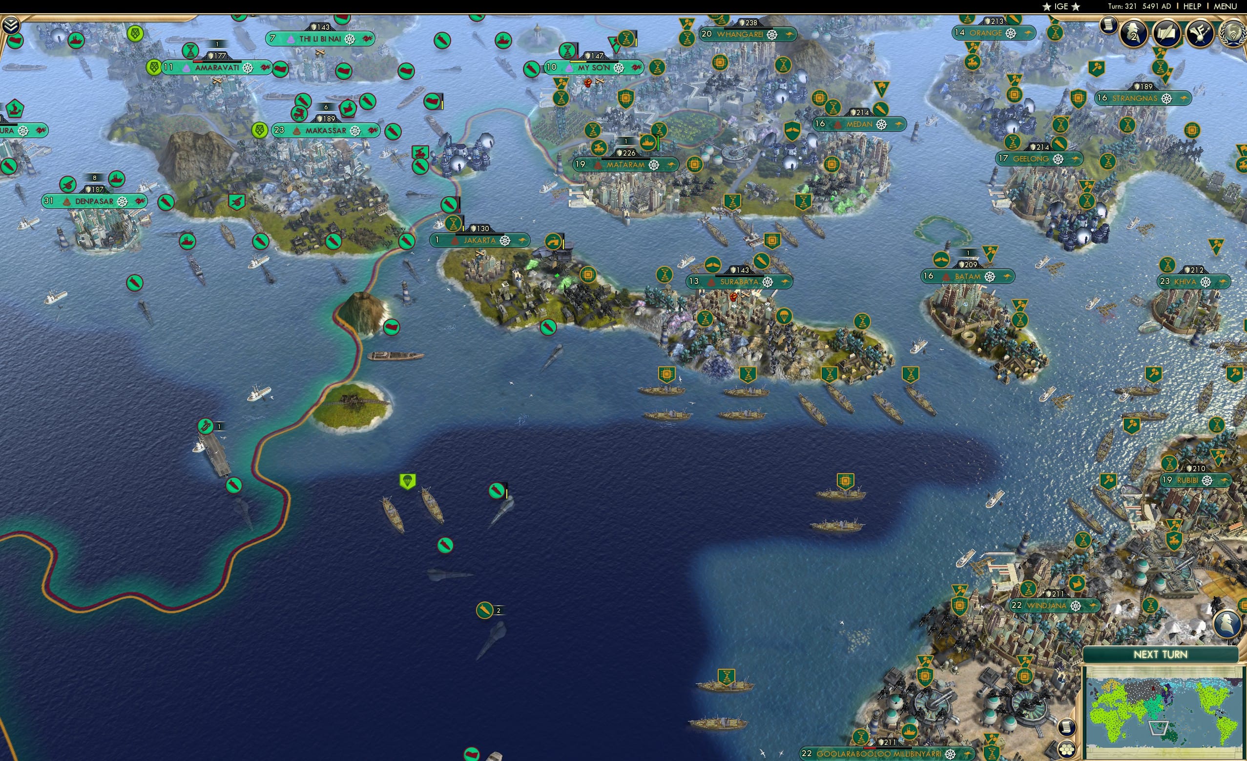 CBR In-Game Screenshot of 73